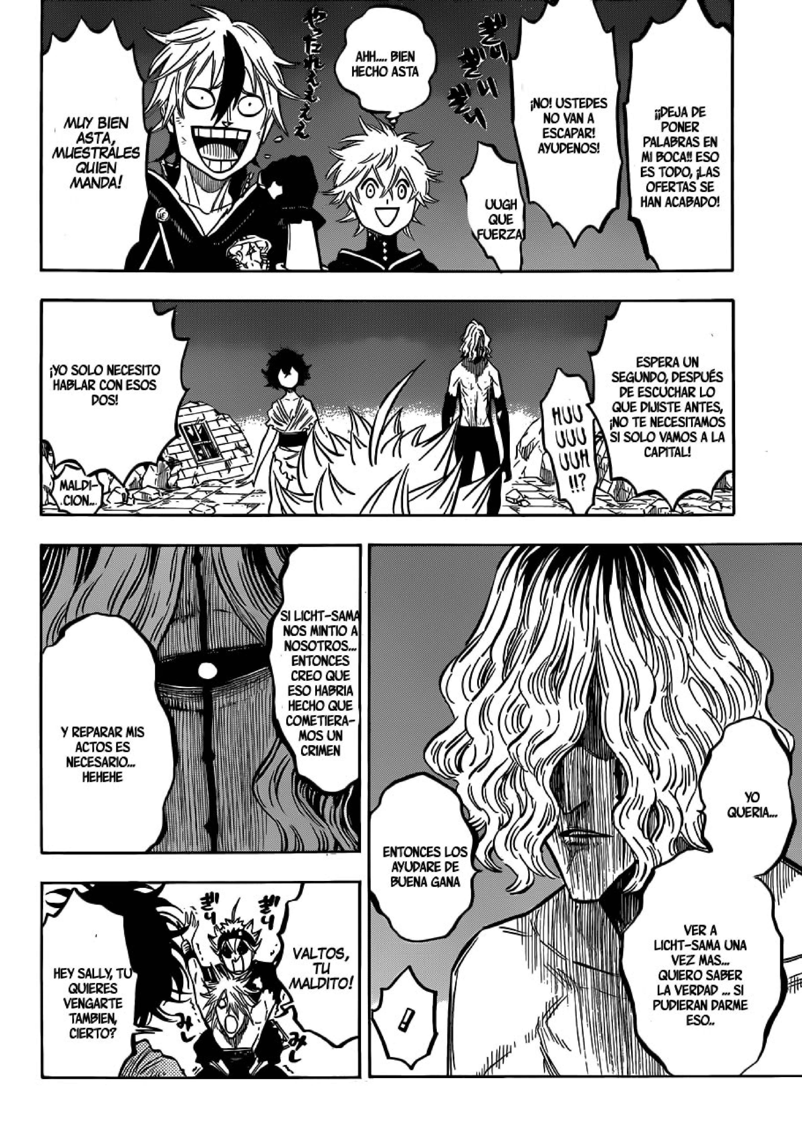 Read black Clover es Manga Online