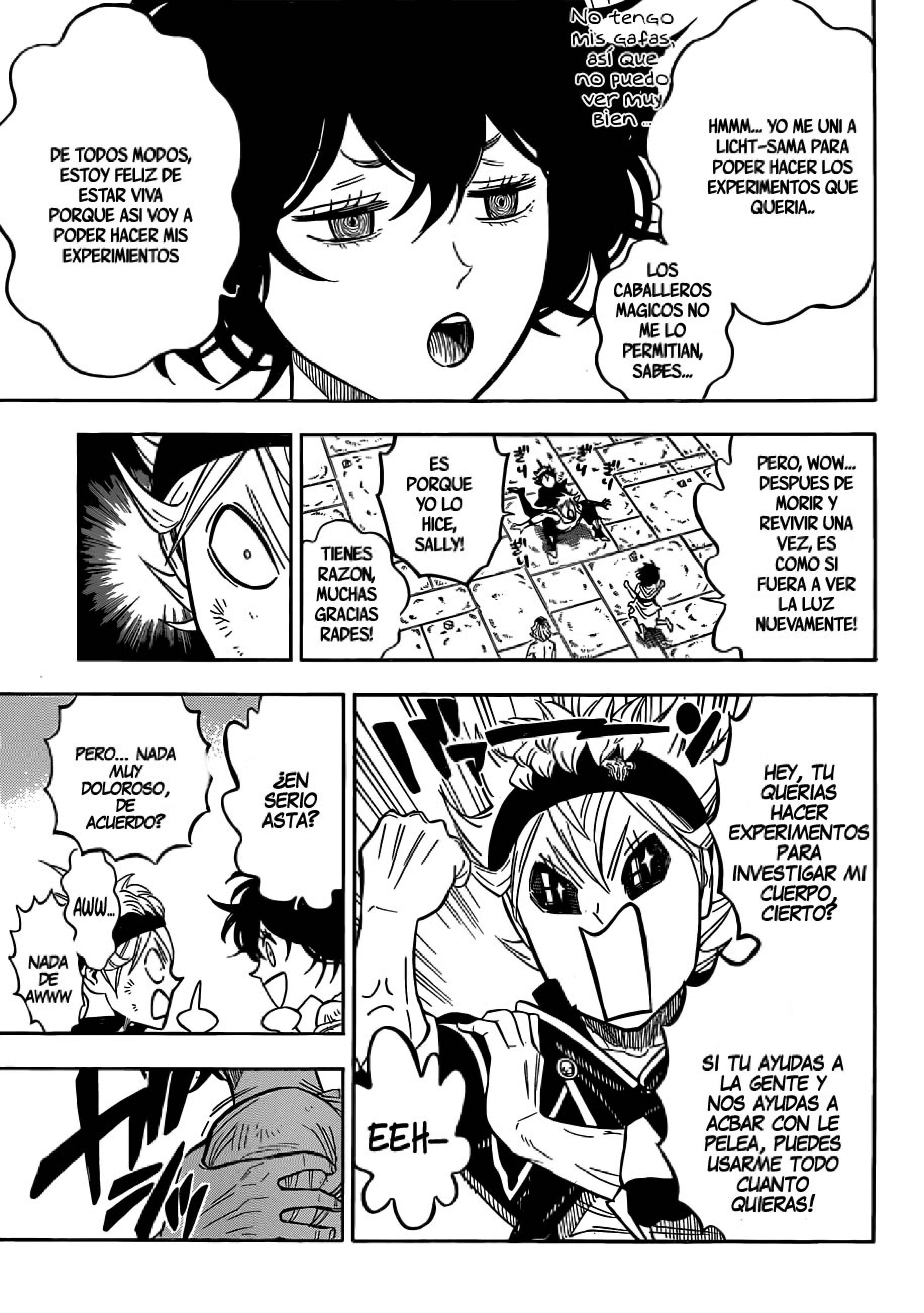 Read black Clover es Manga Online