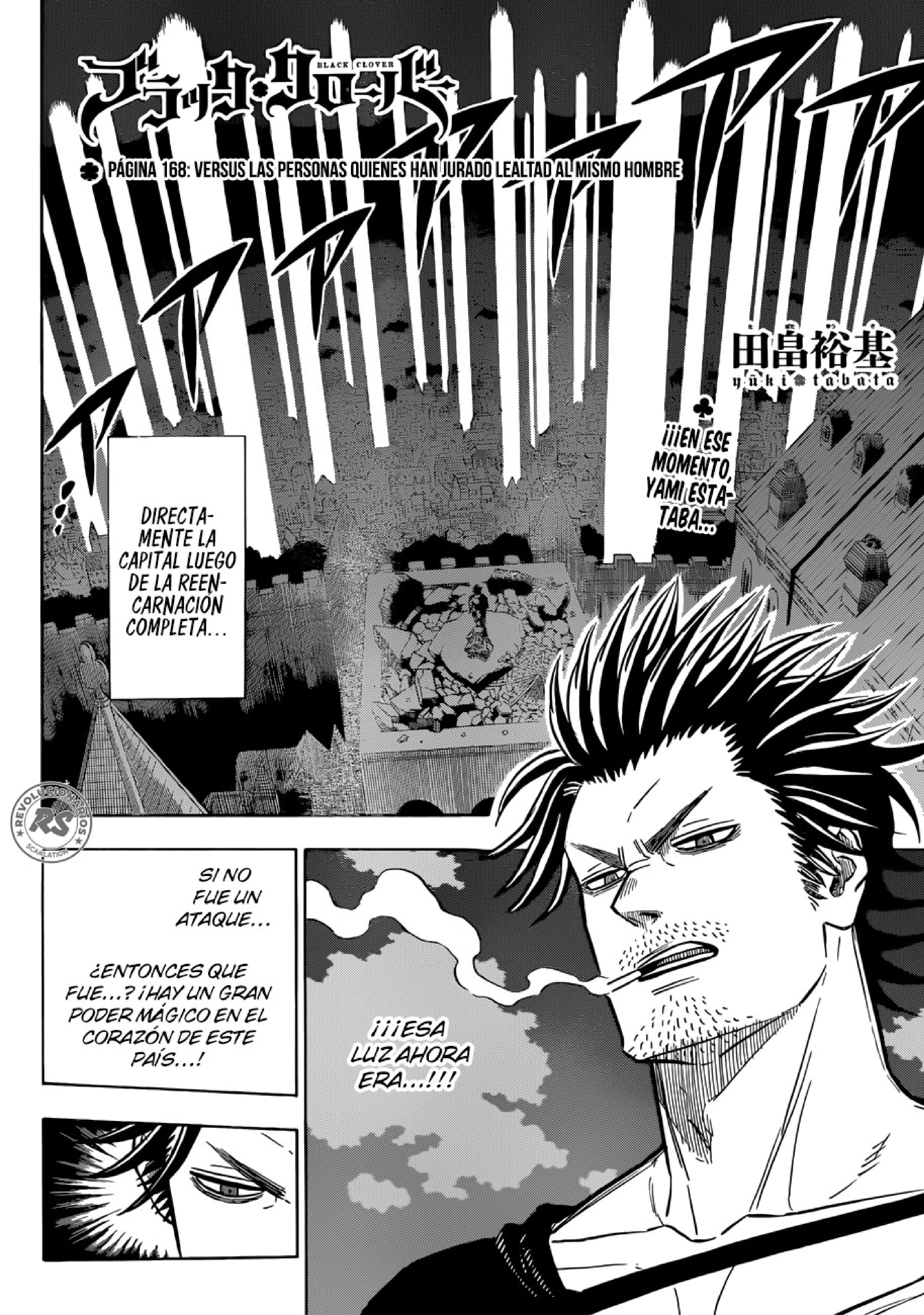 Read black Clover es Manga Online