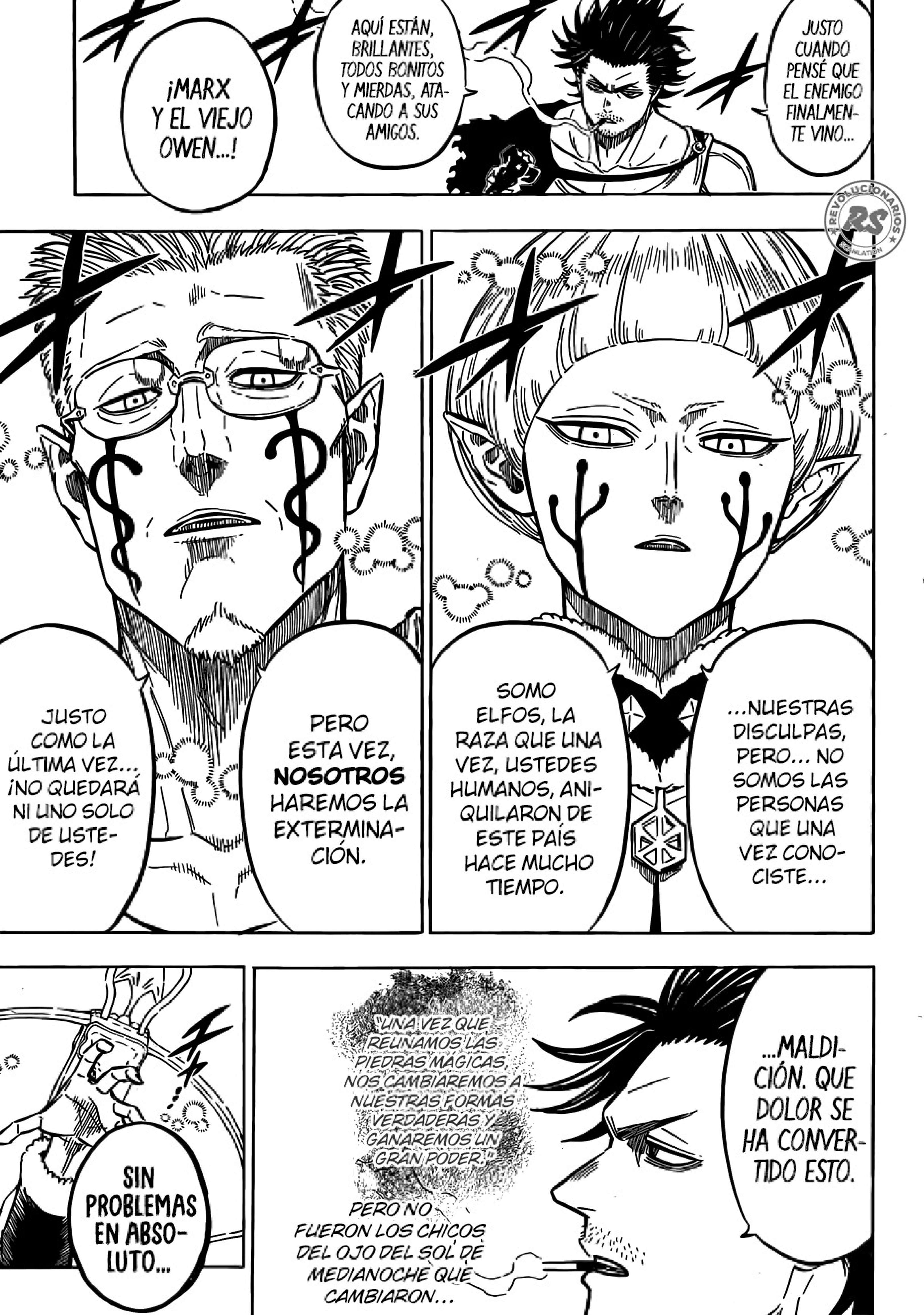 Read black Clover es Manga Online