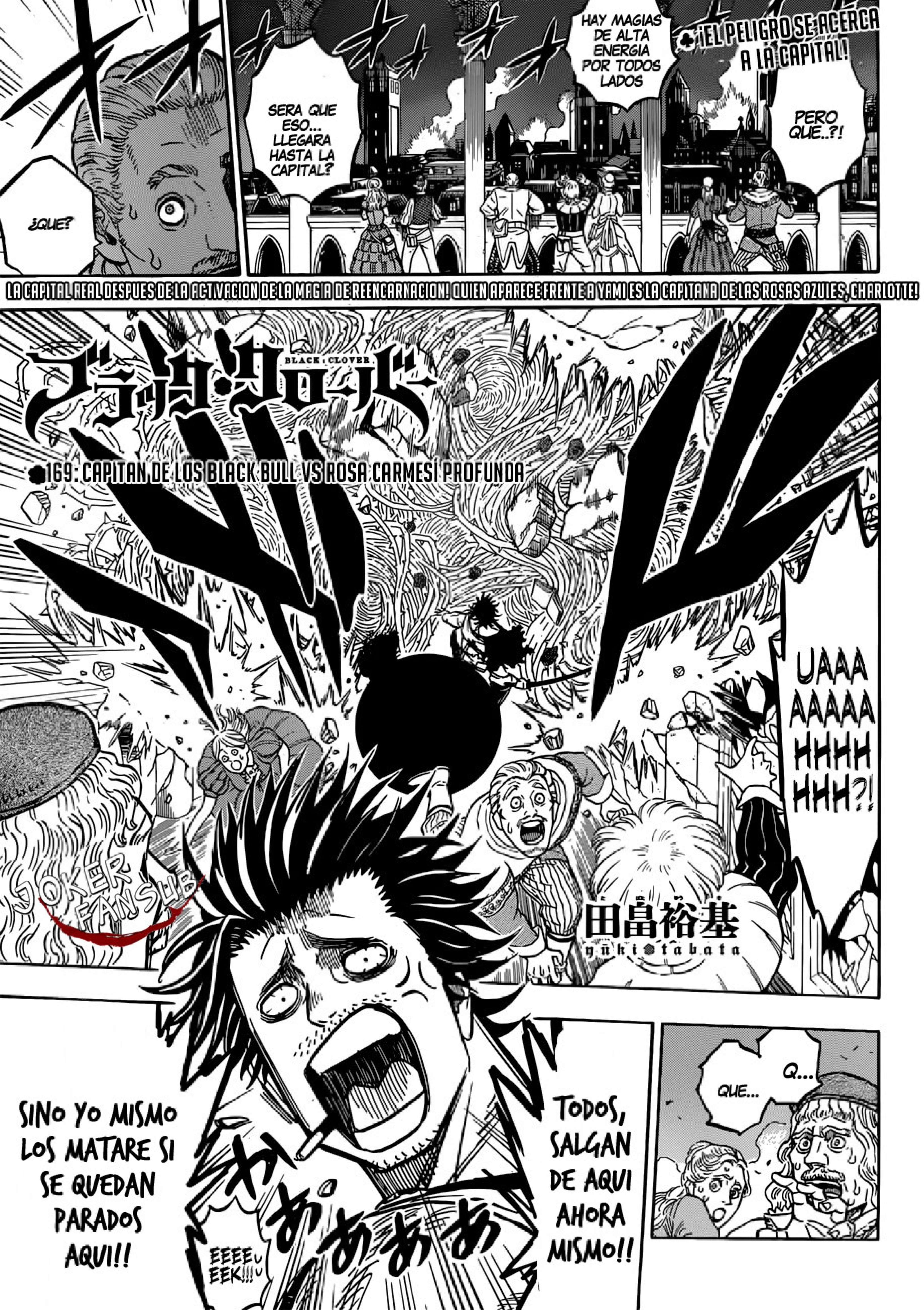 Read black Clover es Manga Online