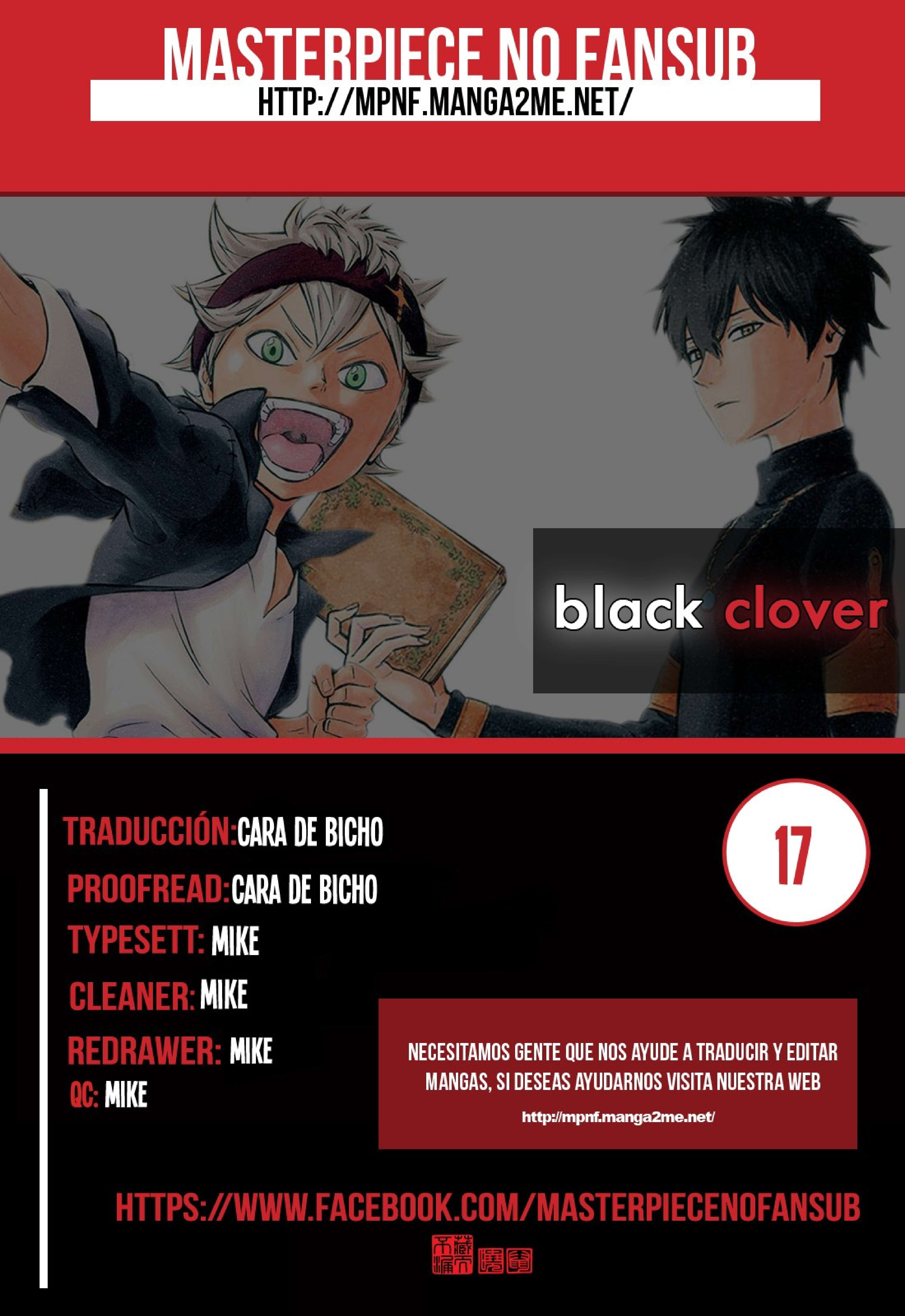 Read black Clover es Manga Online
