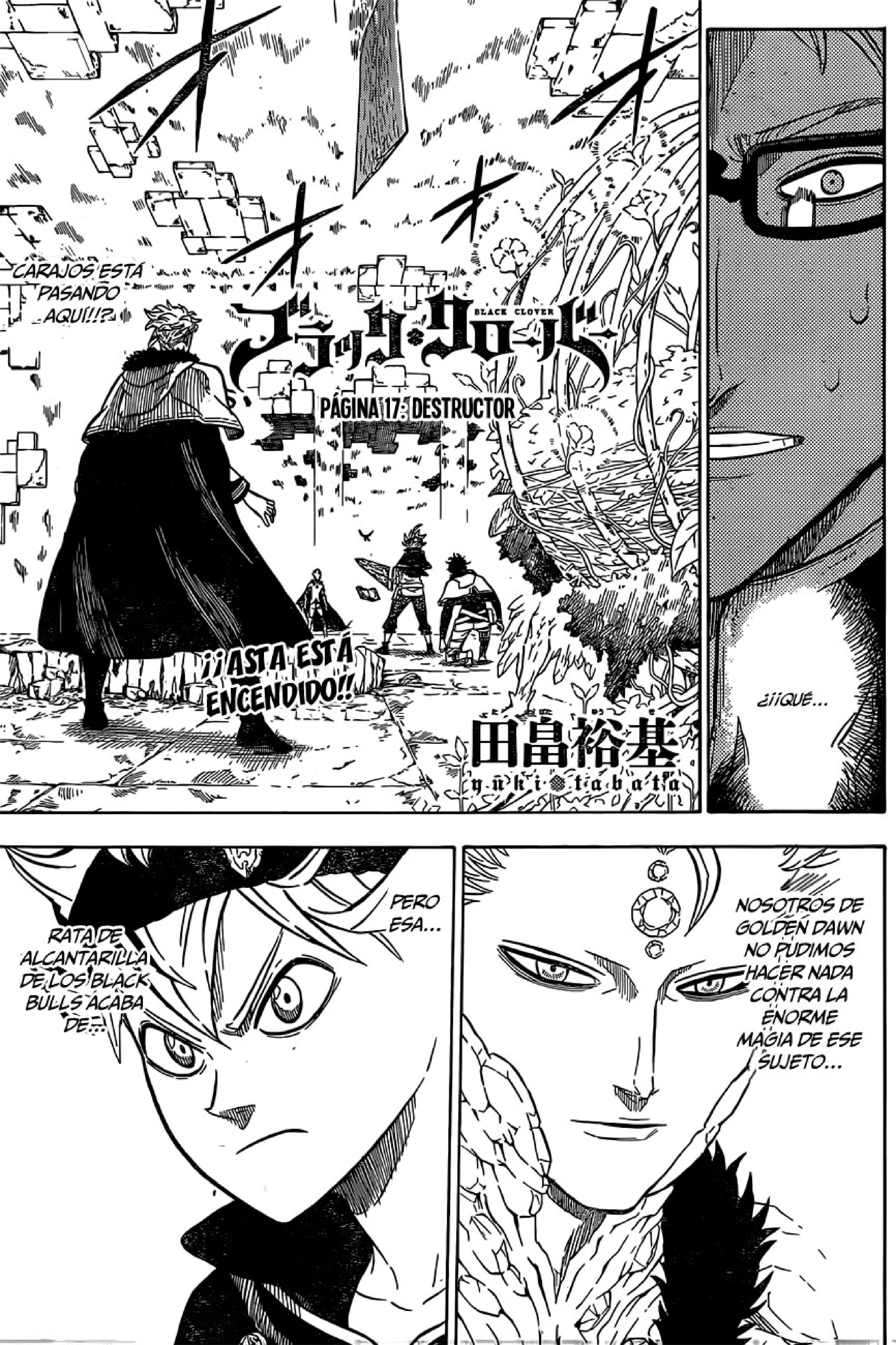 Read black Clover es Manga Online