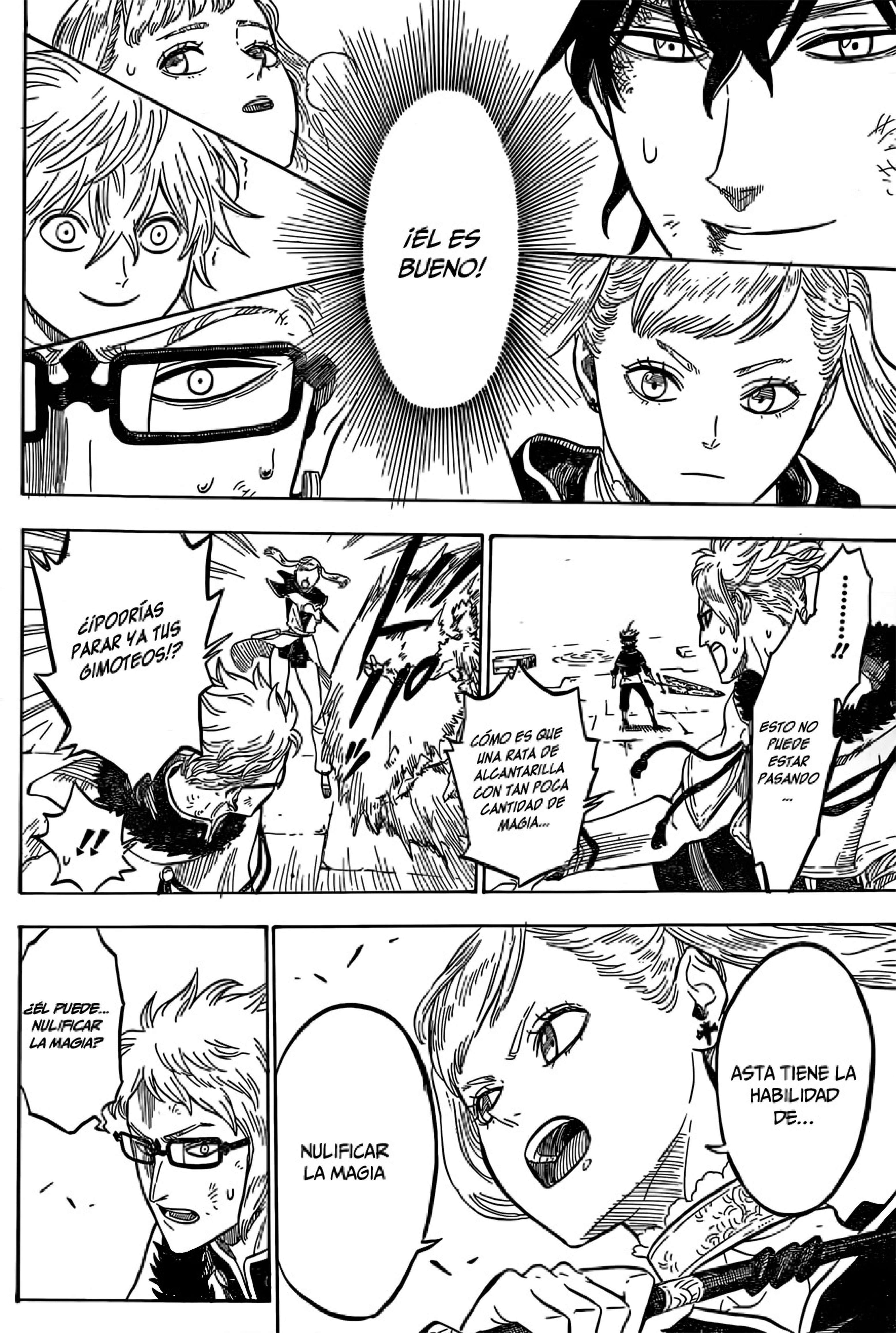 Read black Clover es Manga Online