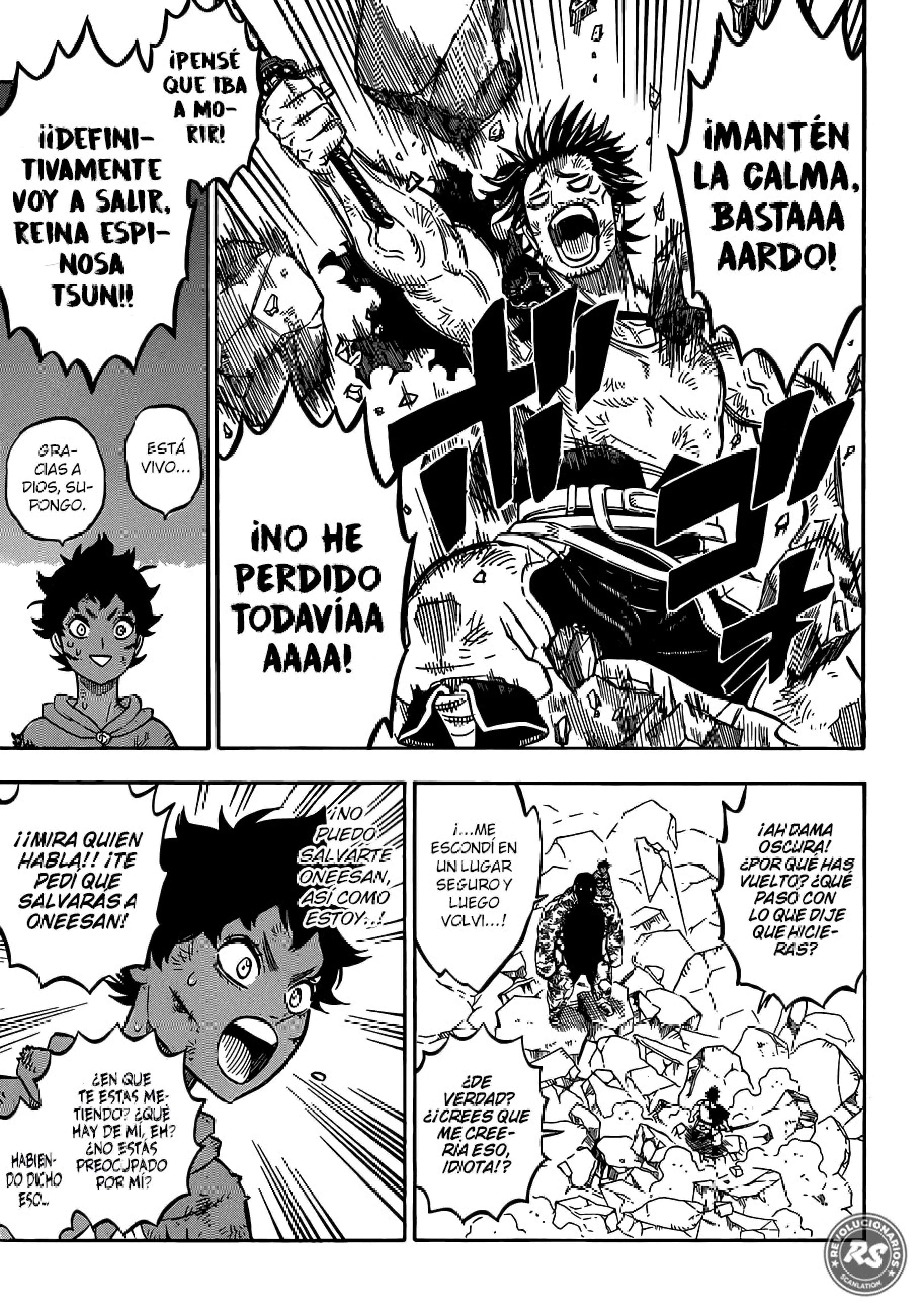 Read black Clover es Manga Online