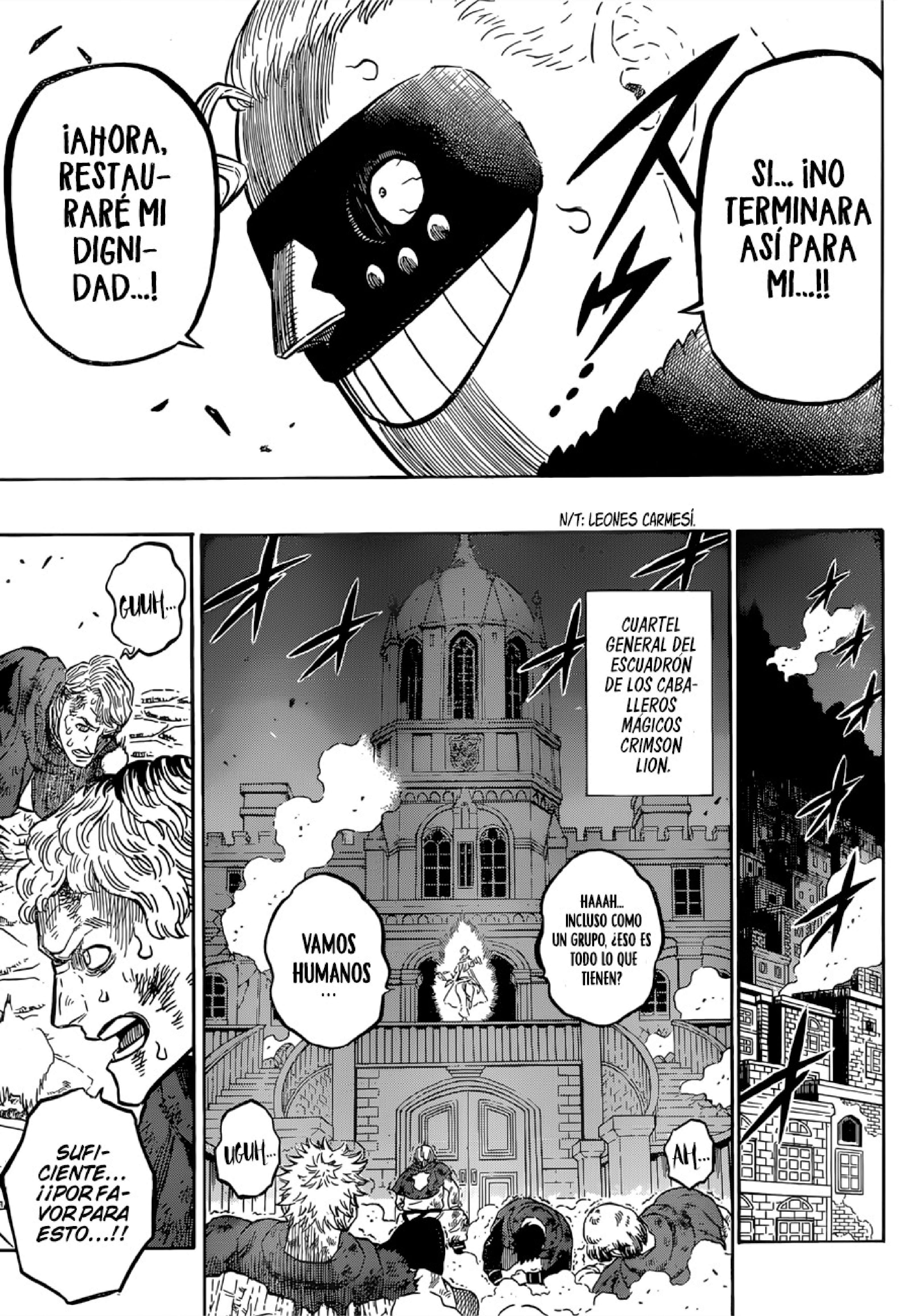 Read black Clover es Manga Online