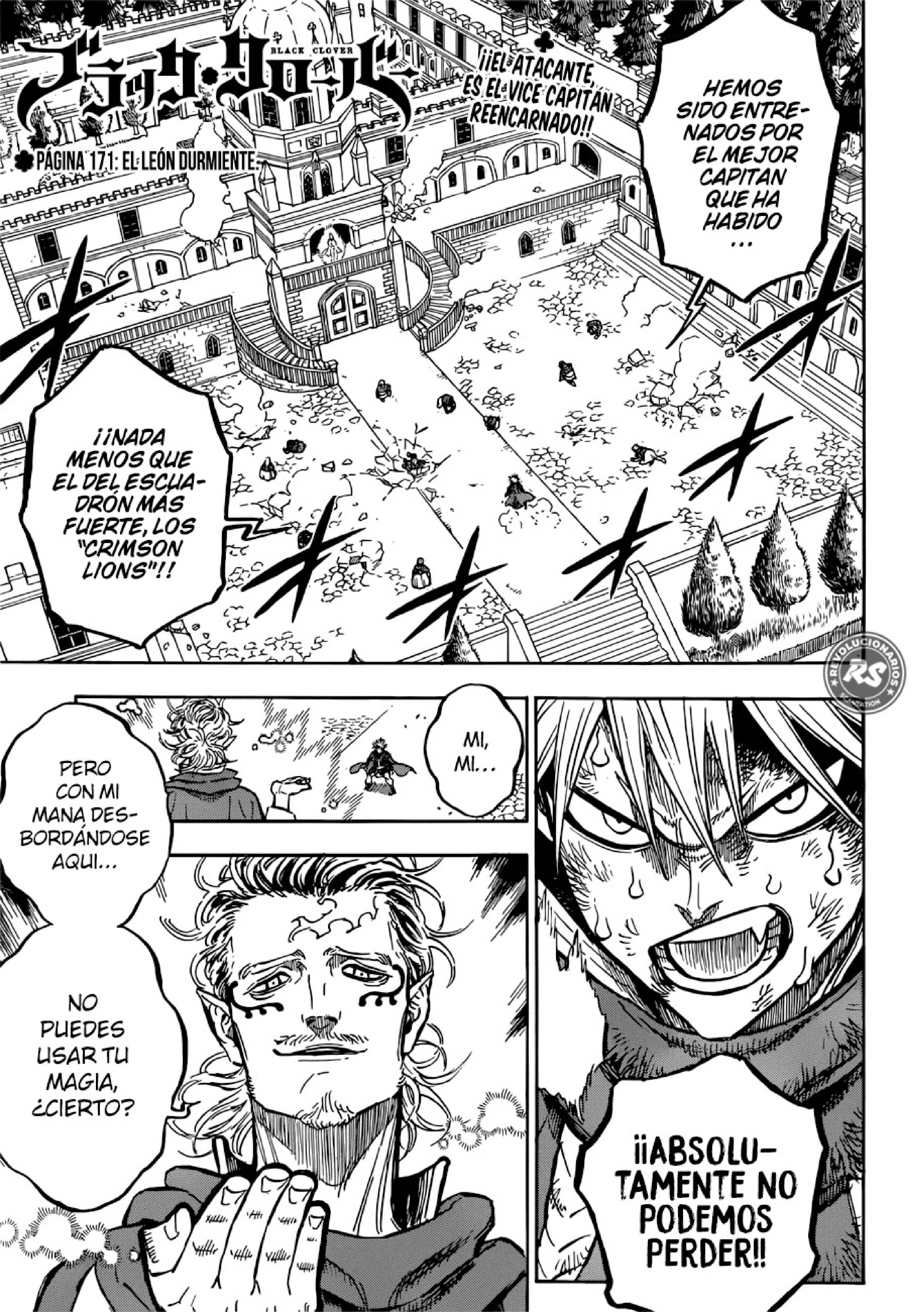 Read black Clover es Manga Online
