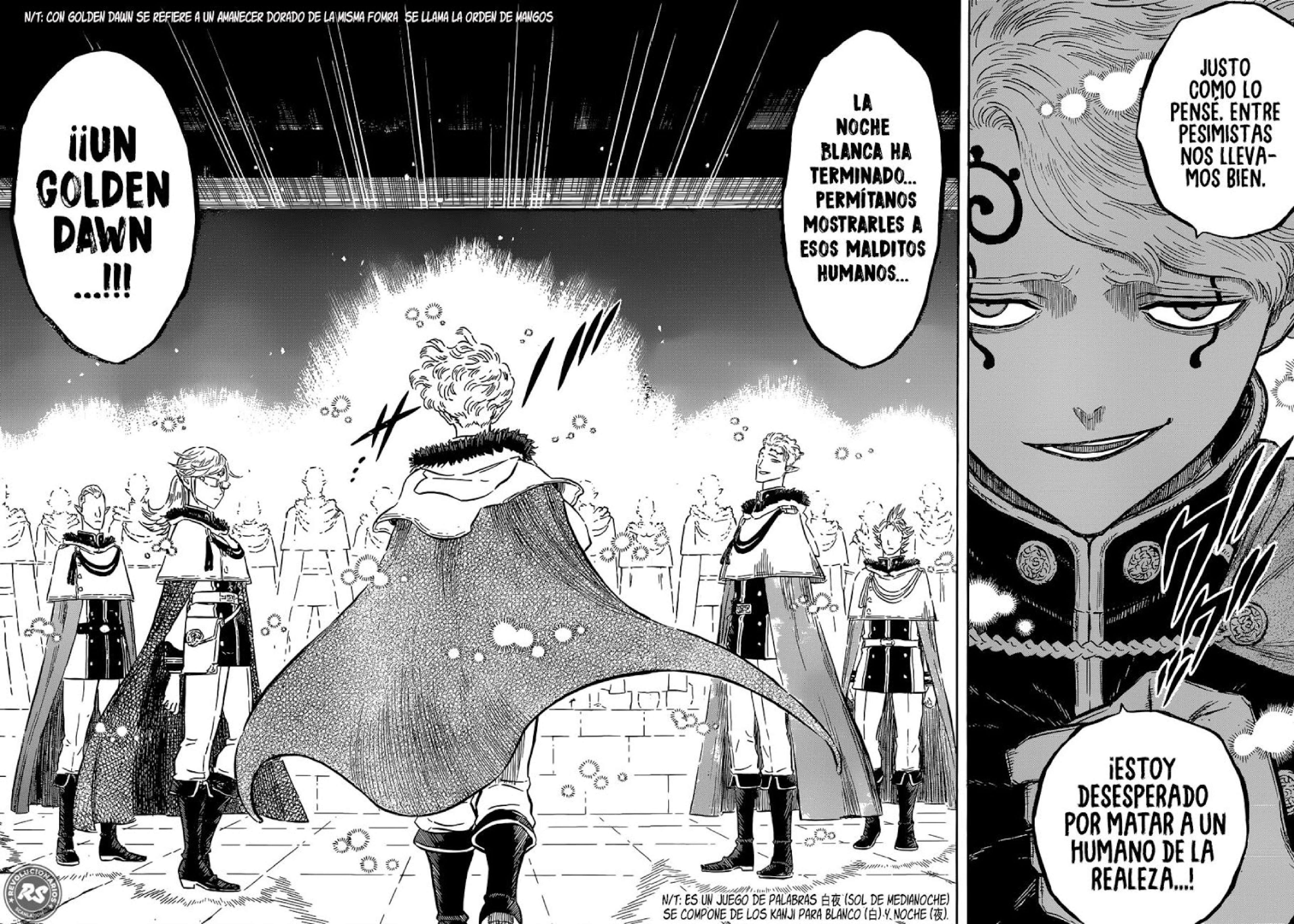 Read black Clover es Manga Online