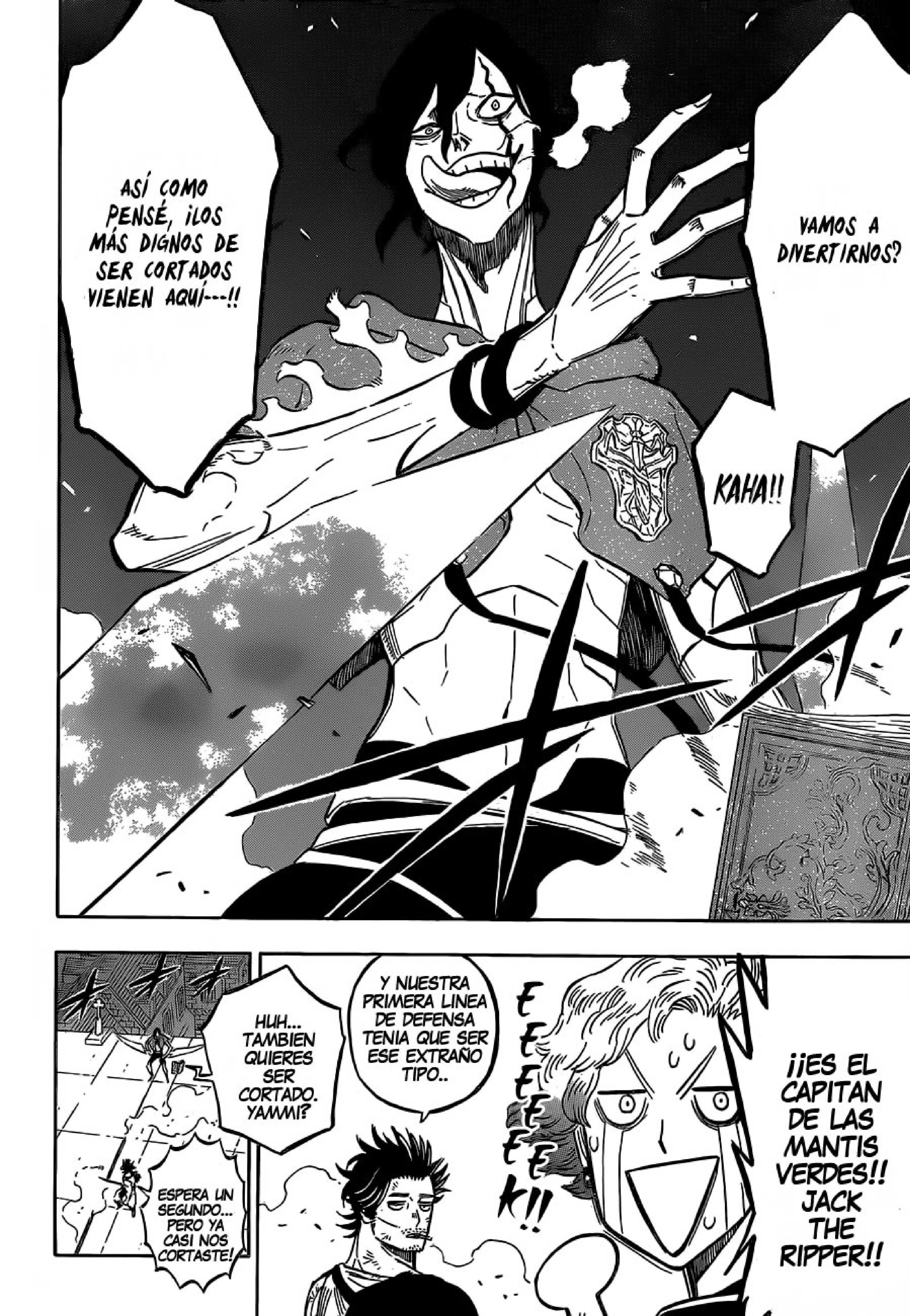 Read black Clover es Manga Online
