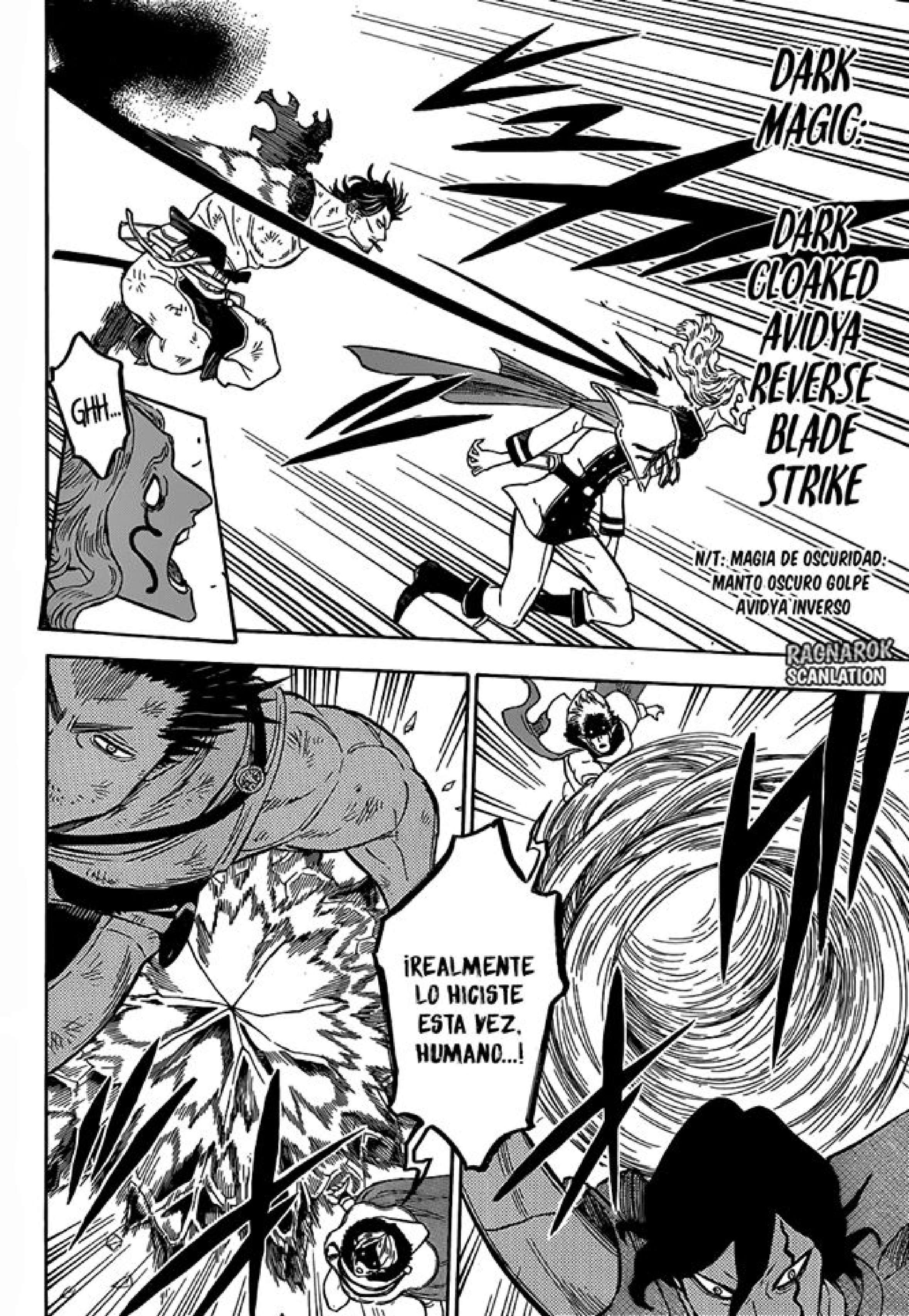 Read black Clover es Manga Online