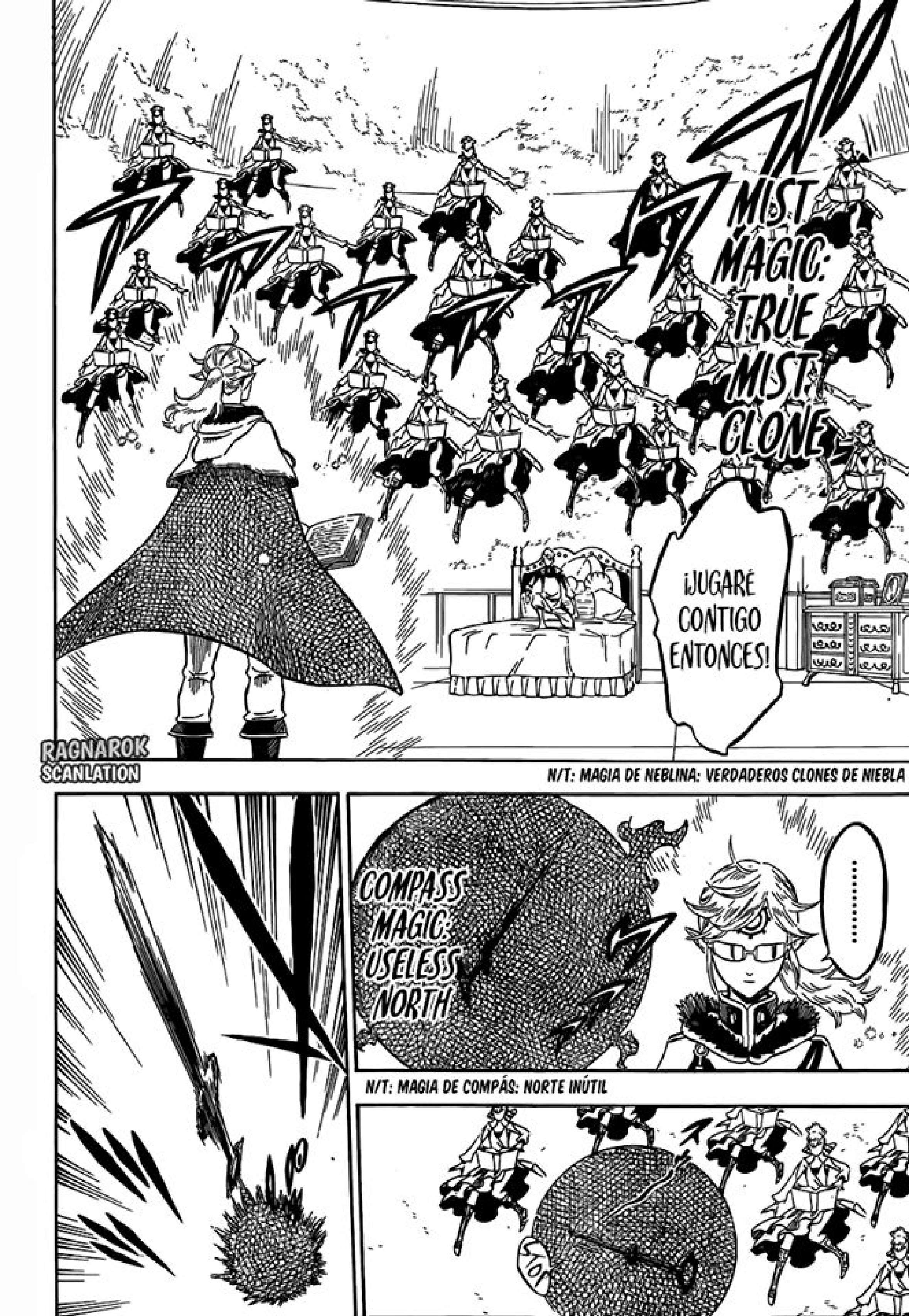 Read black Clover es Manga Online