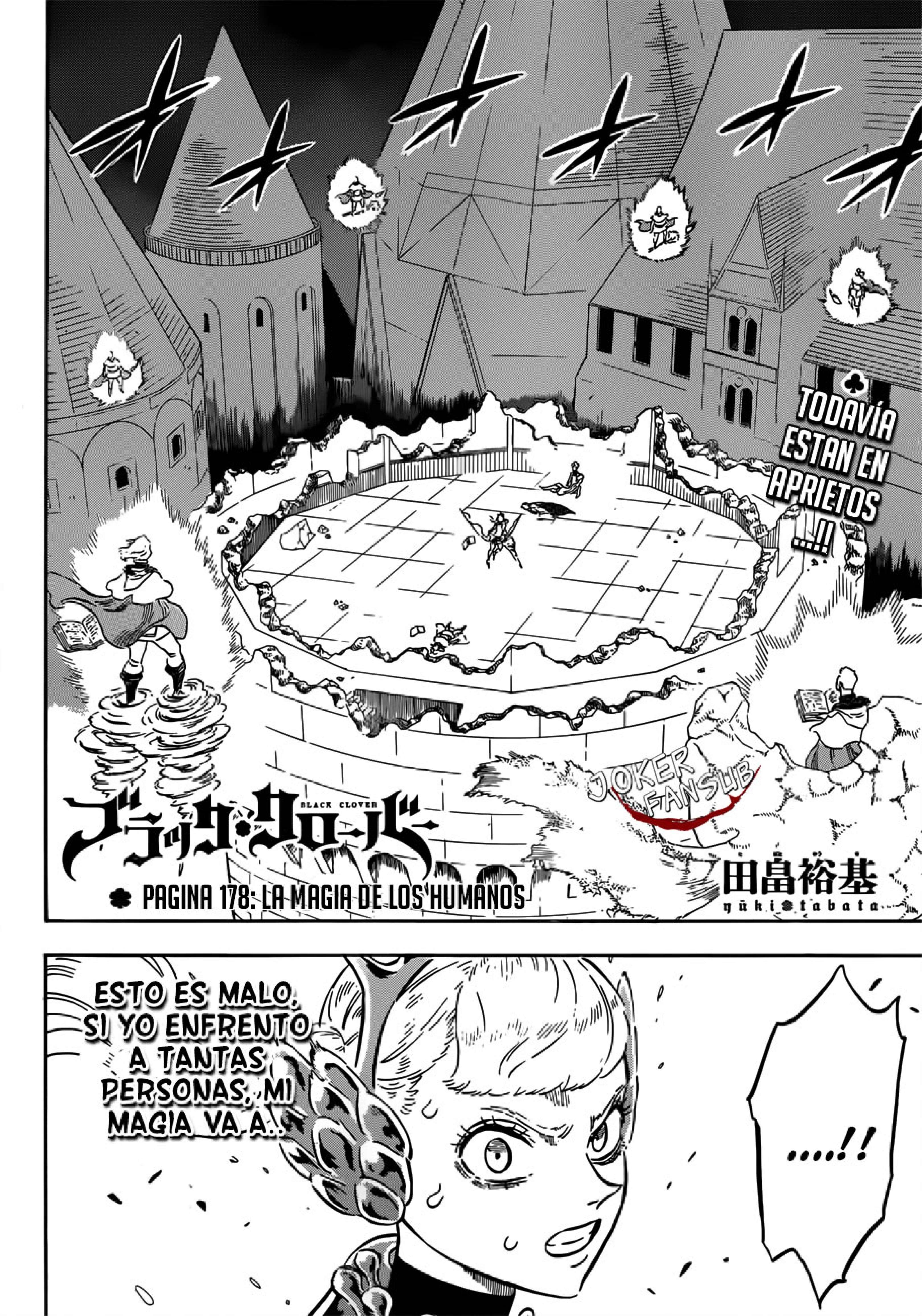 Read black Clover es Manga Online