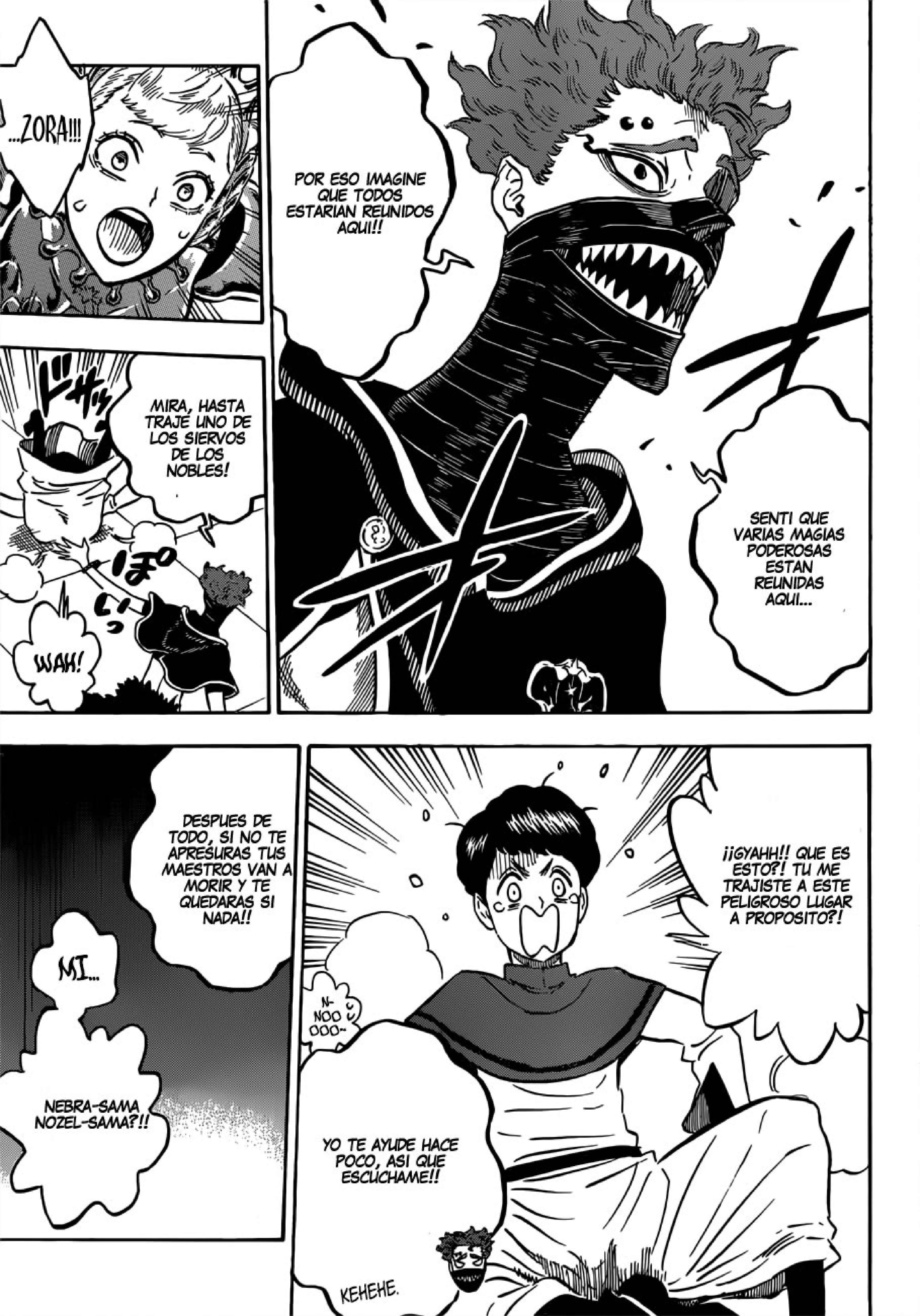 Read black Clover es Manga Online