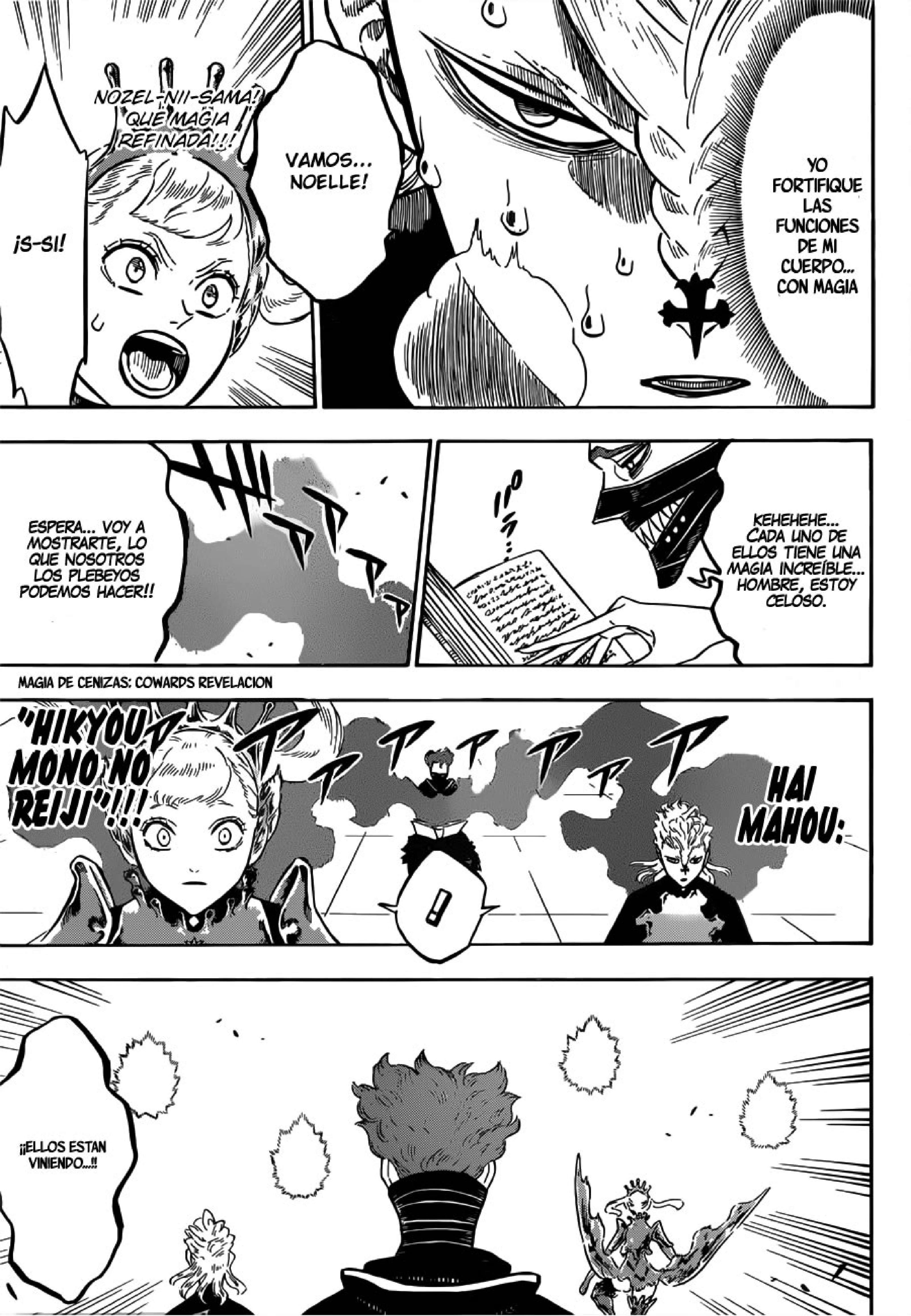 Read black Clover es Manga Online