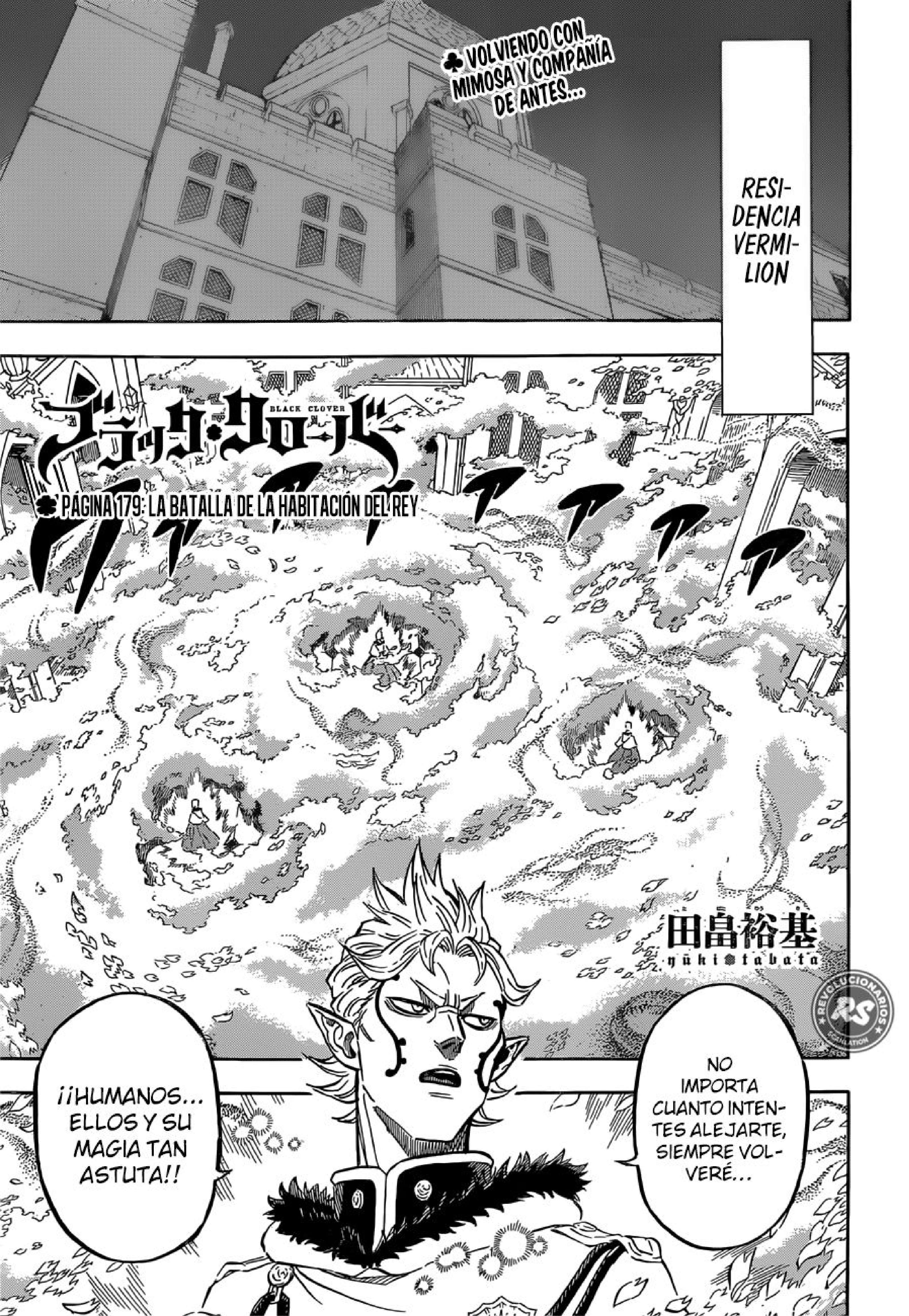 Read black Clover es Manga Online
