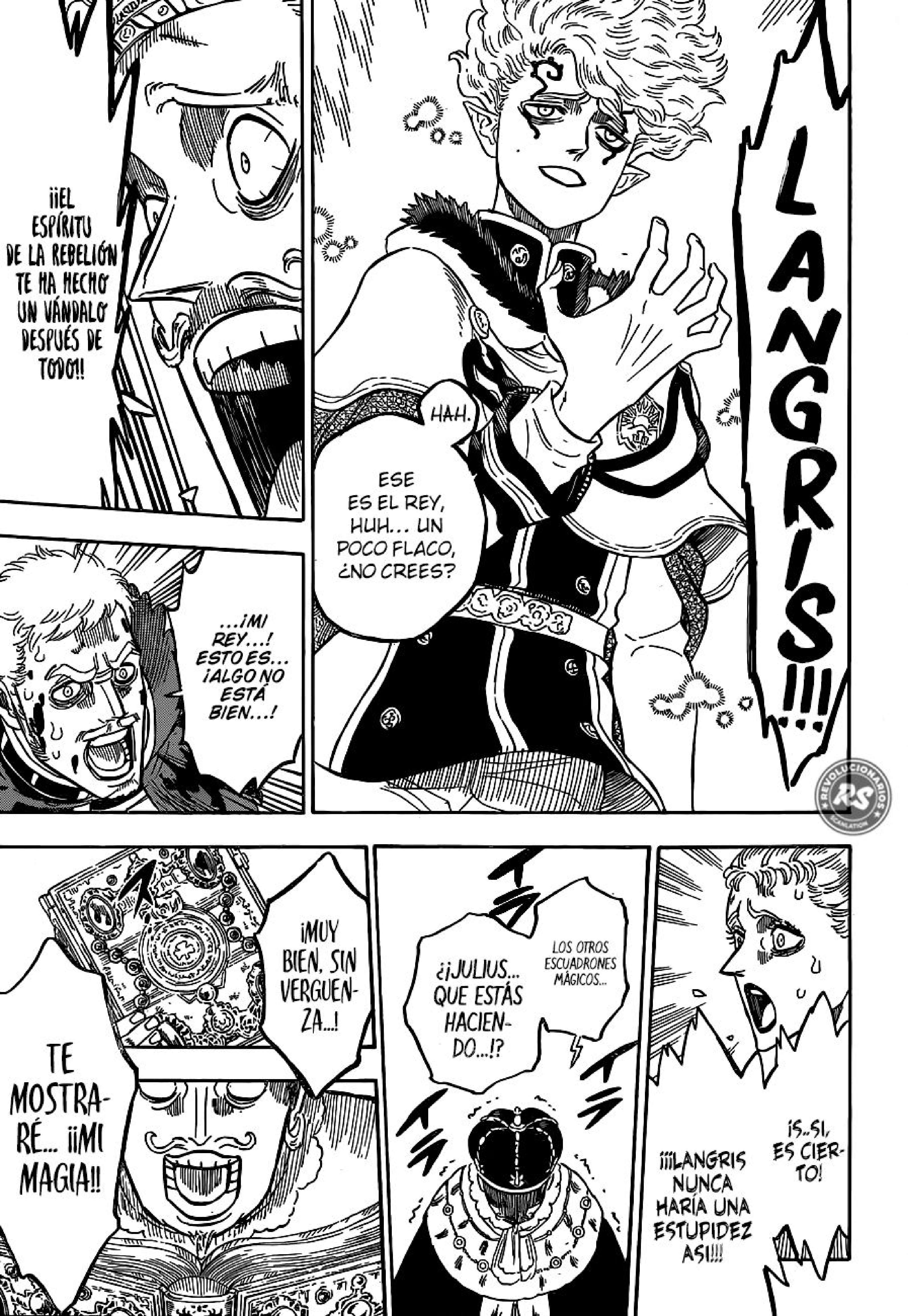 Read black Clover es Manga Online