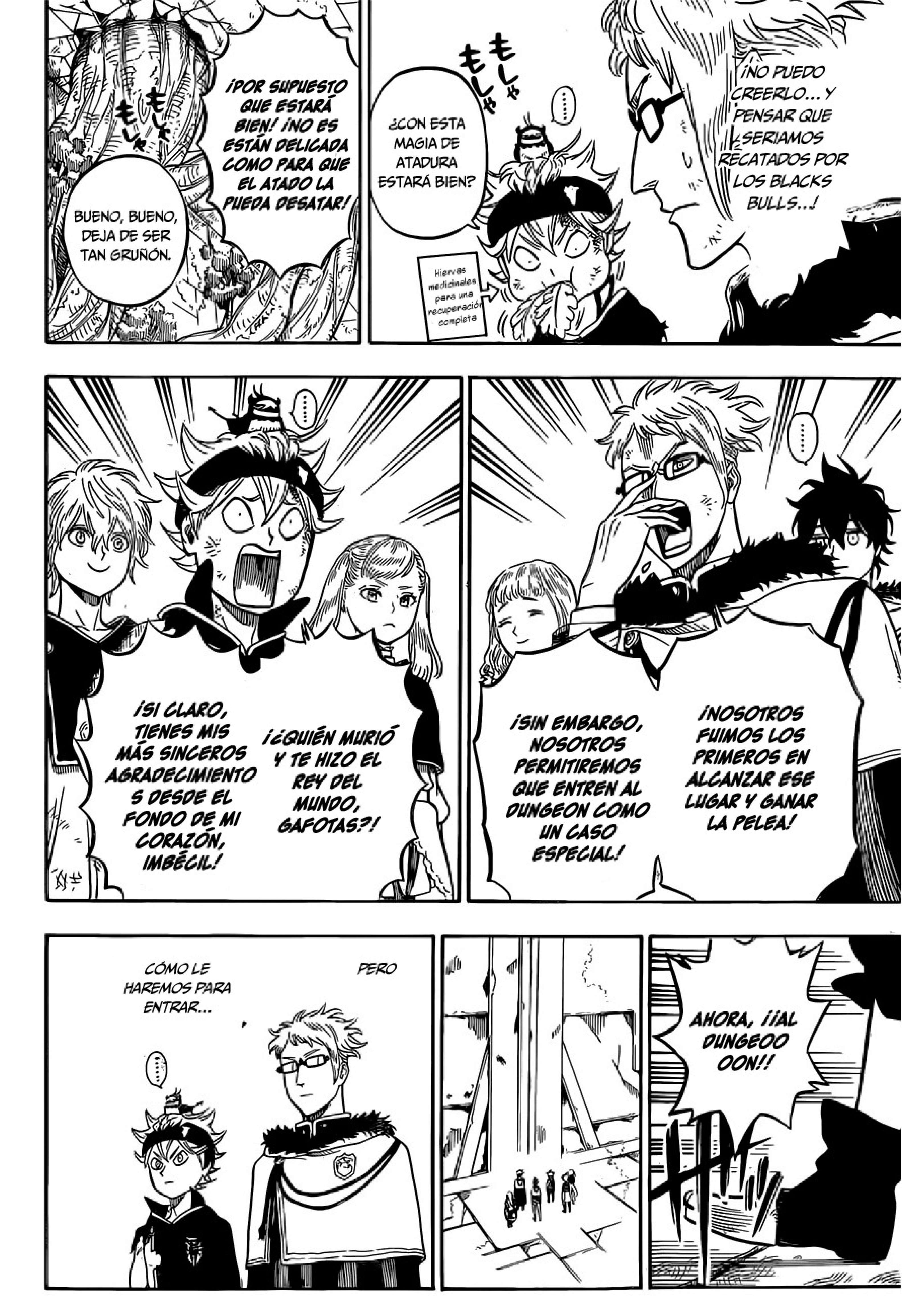 Read black Clover es Manga Online