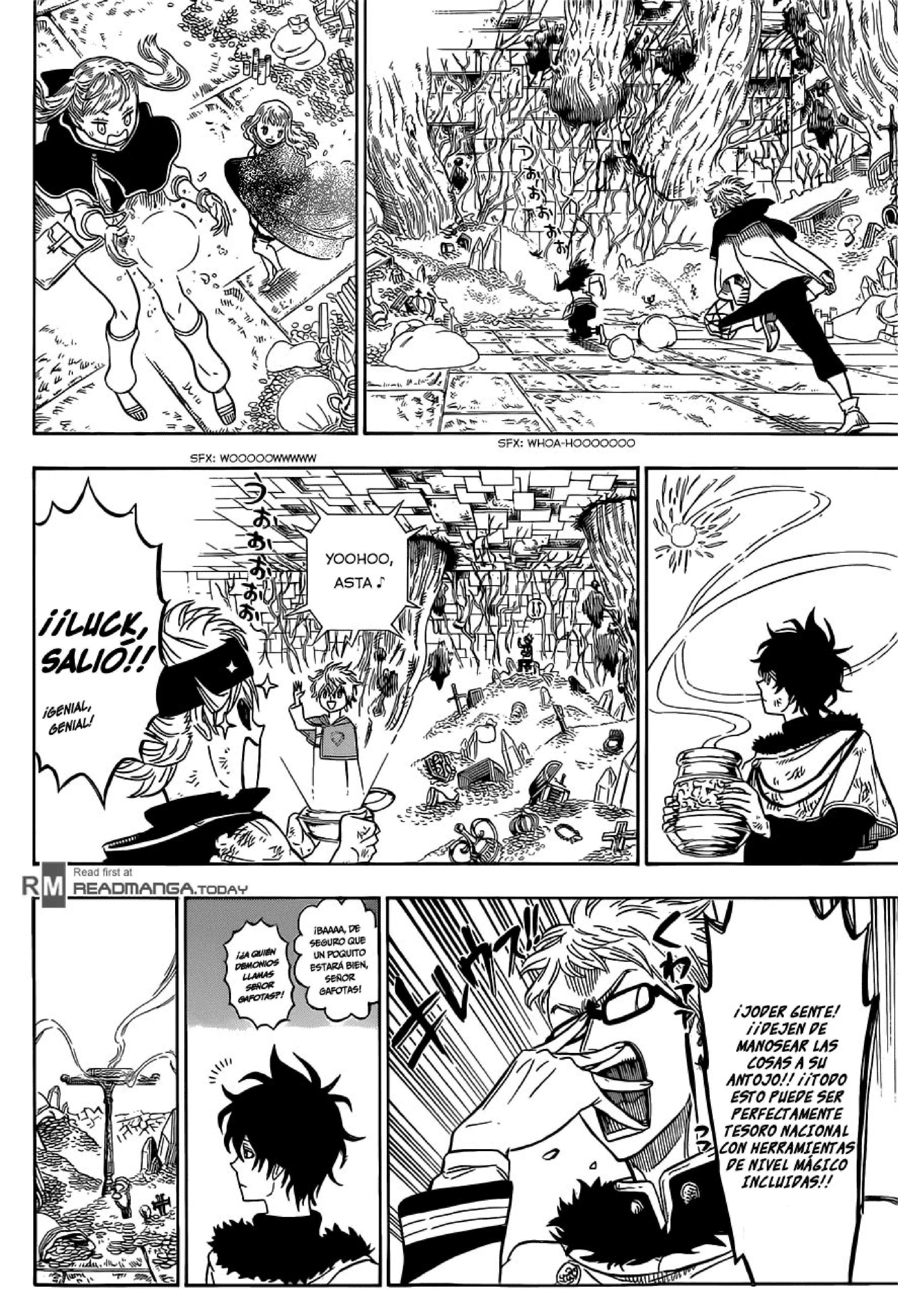 Read black Clover es Manga Online