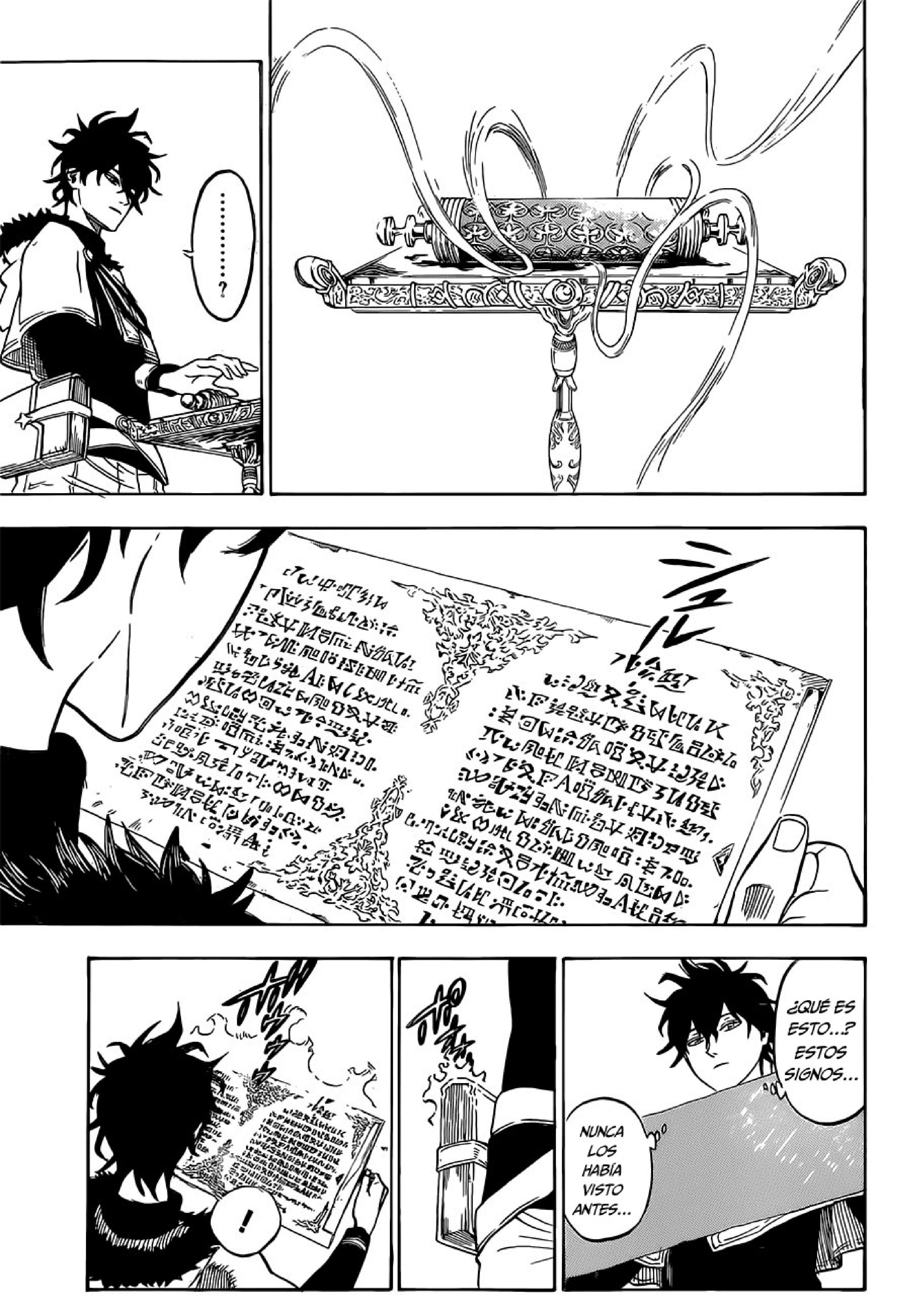 Read black Clover es Manga Online