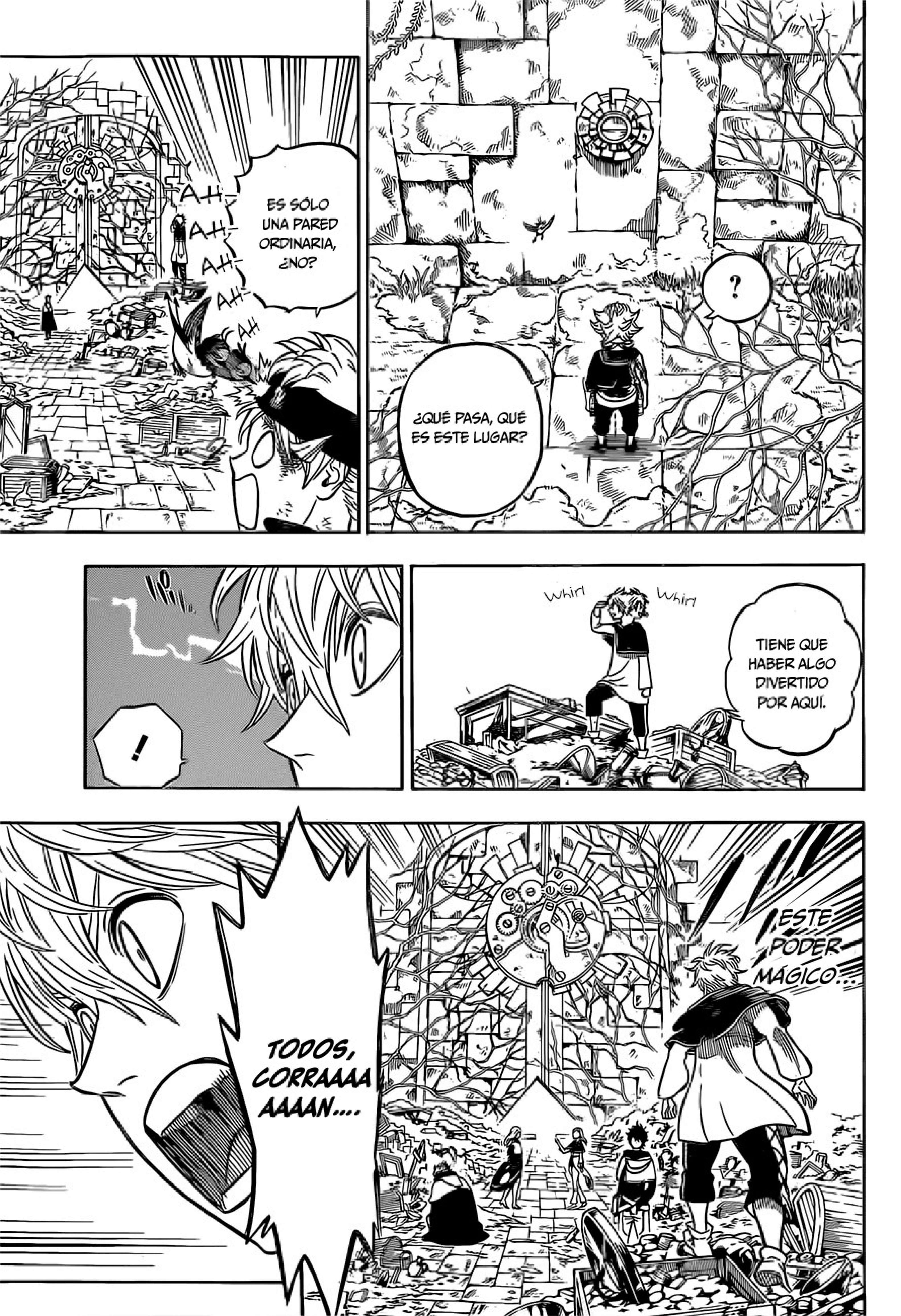 Read black Clover es Manga Online