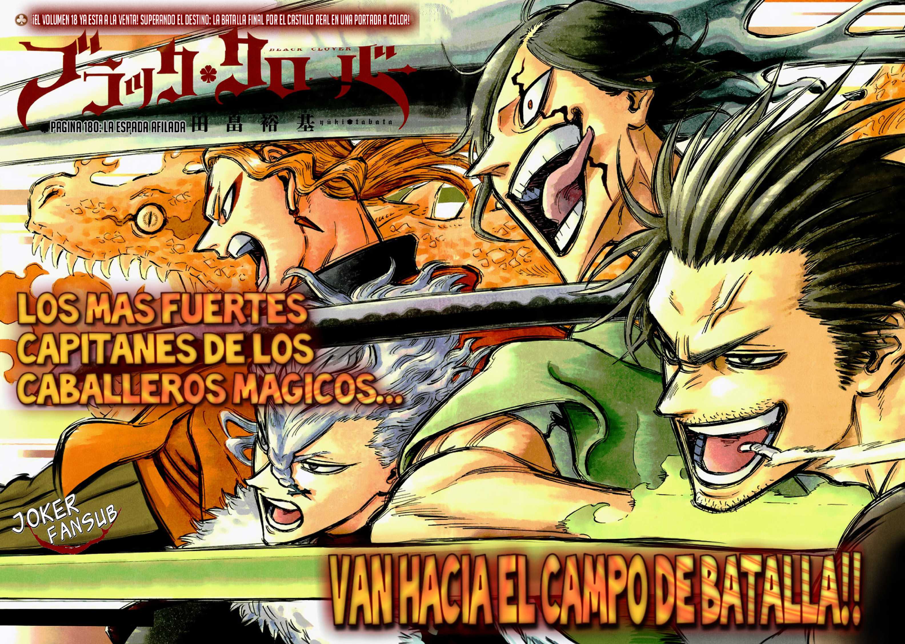 Read black Clover es Manga Online