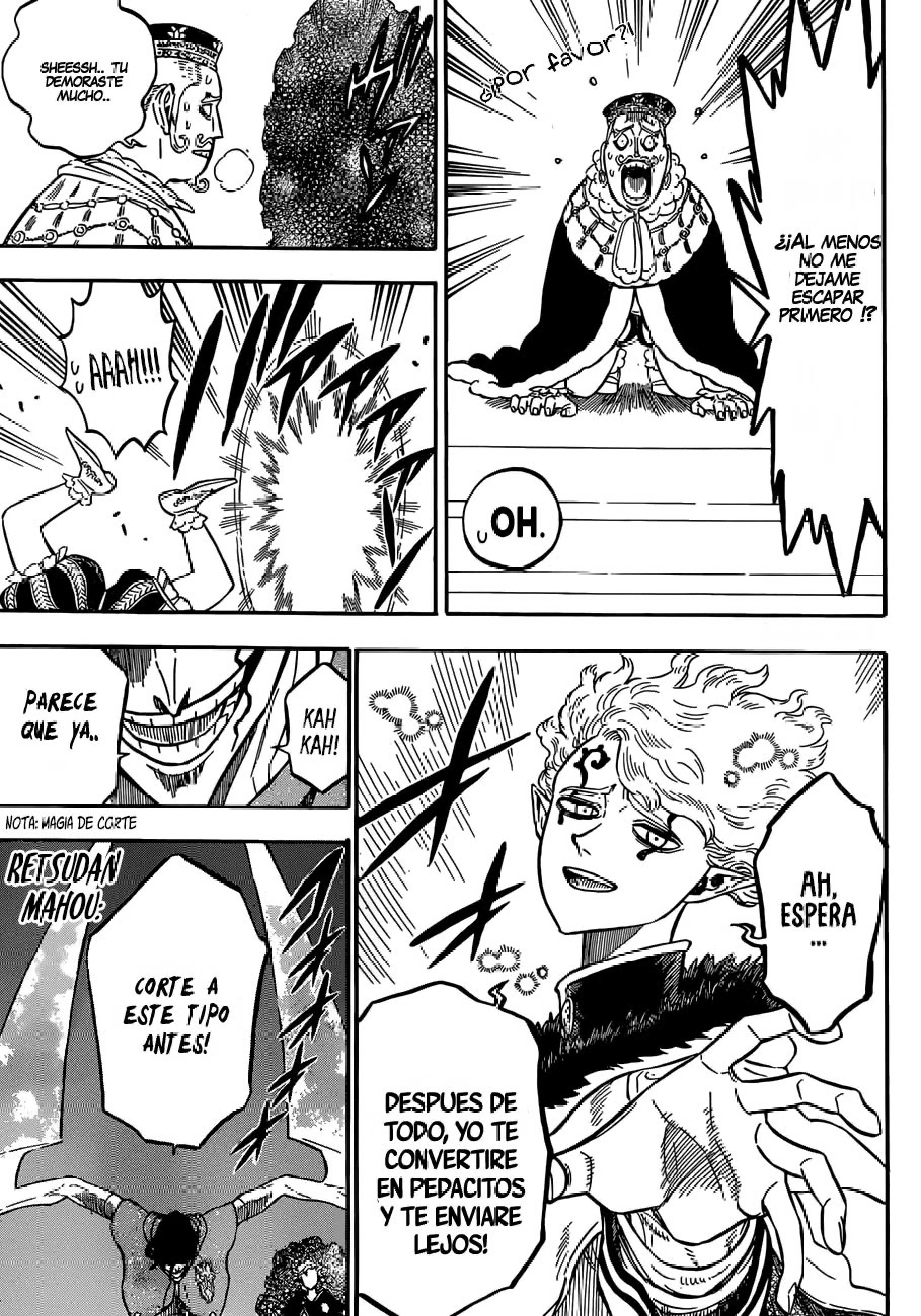 Read black Clover es Manga Online