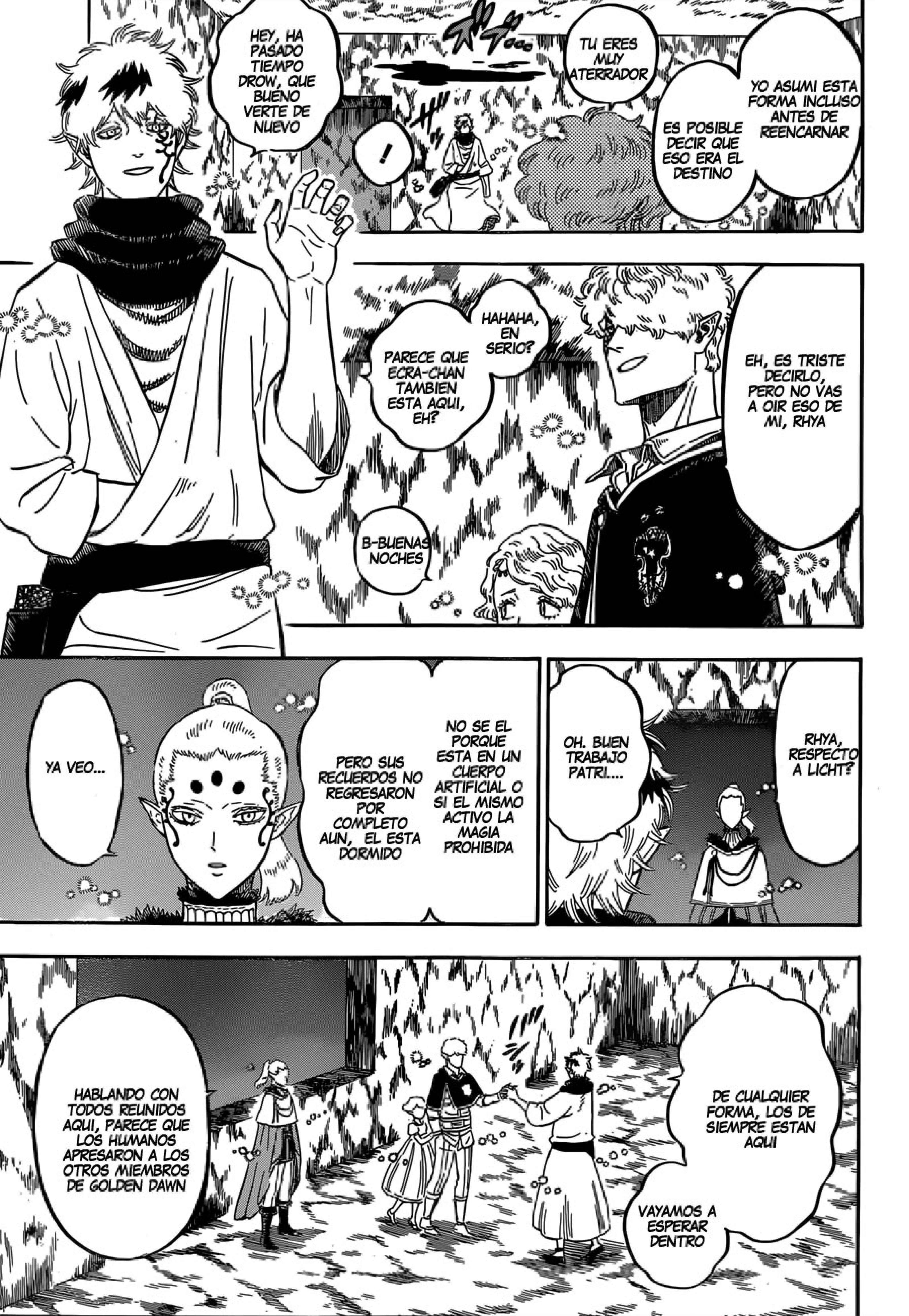 Read black Clover es Manga Online