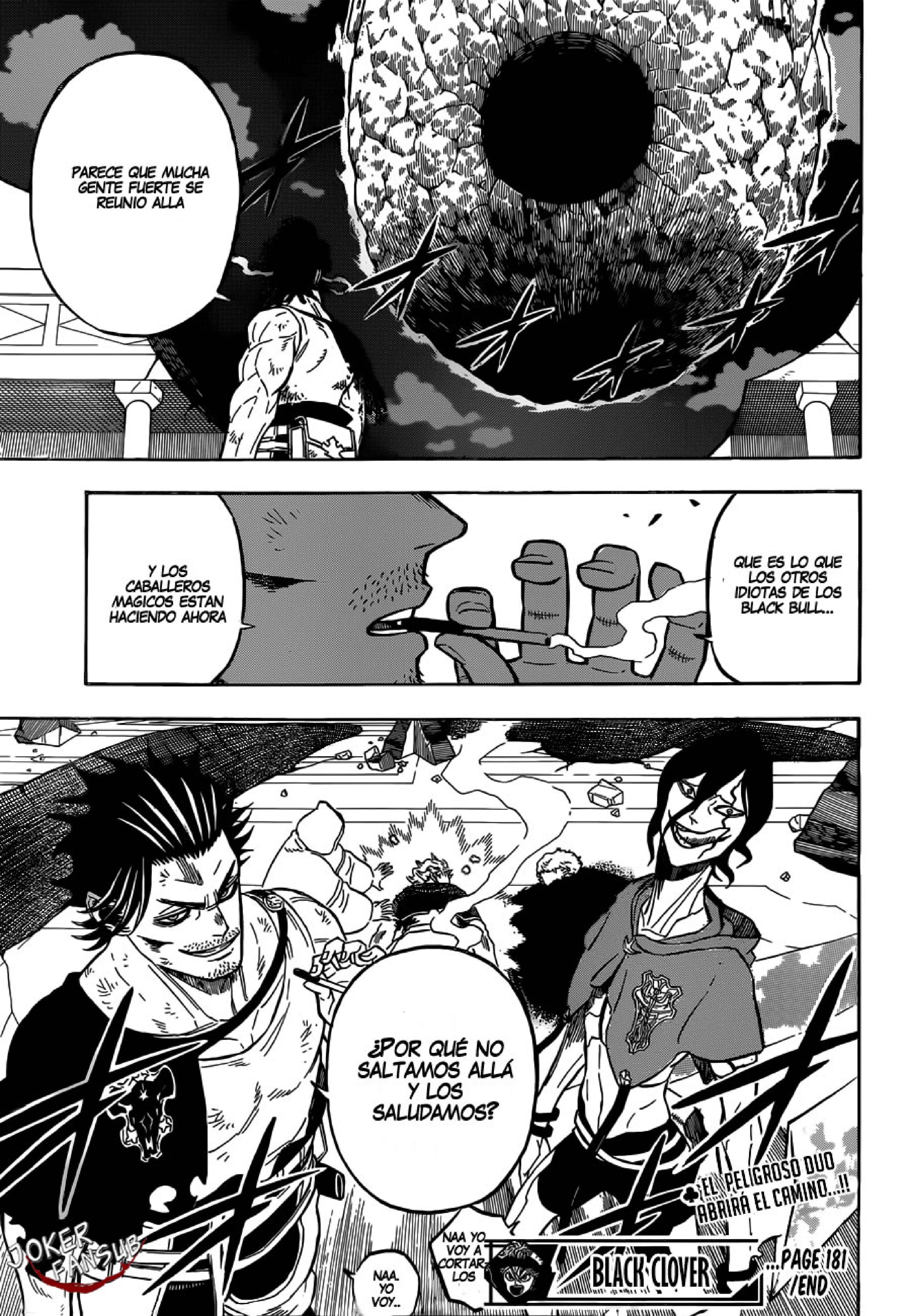 Read black Clover es Manga Online