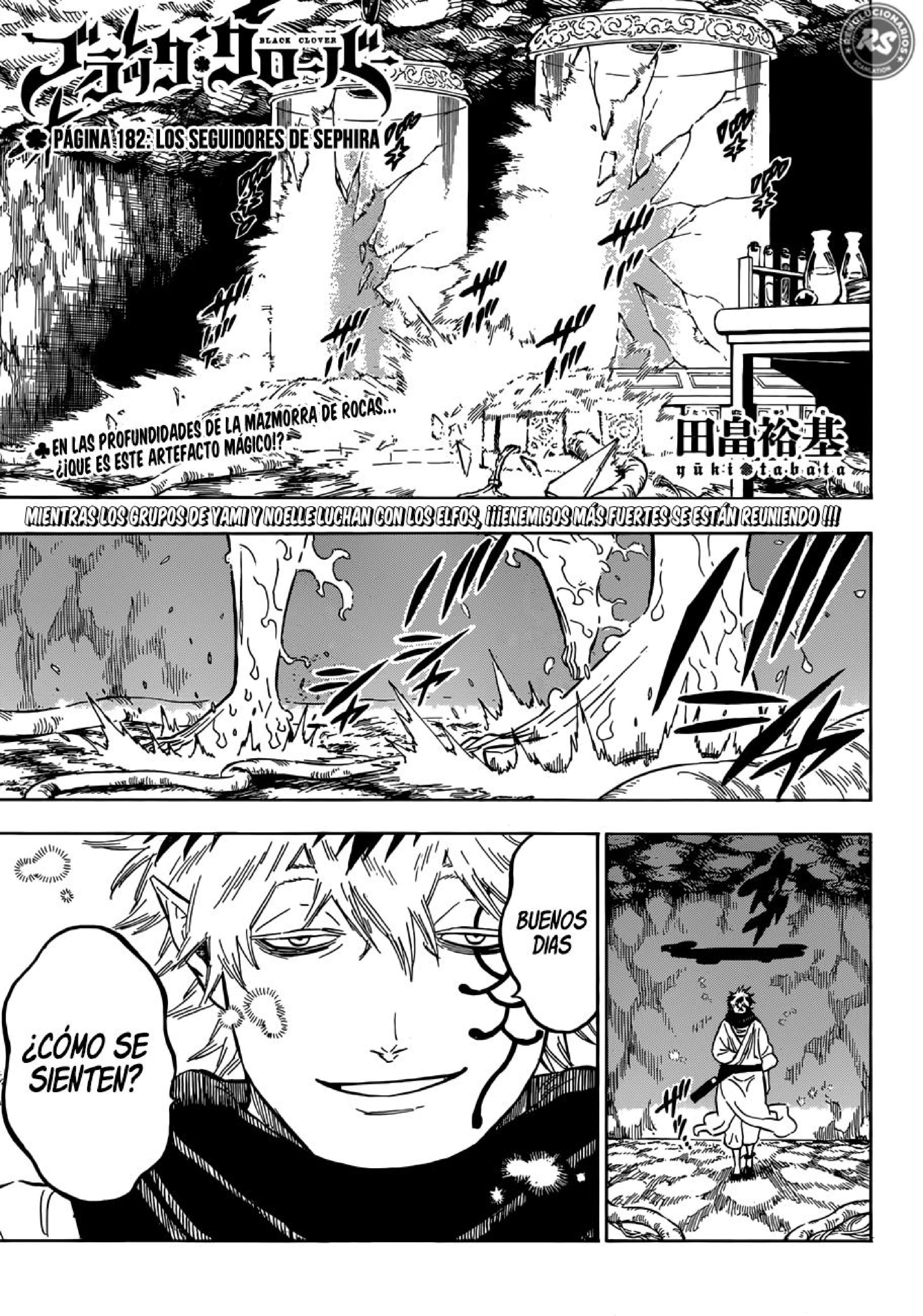 Read black Clover es Manga Online