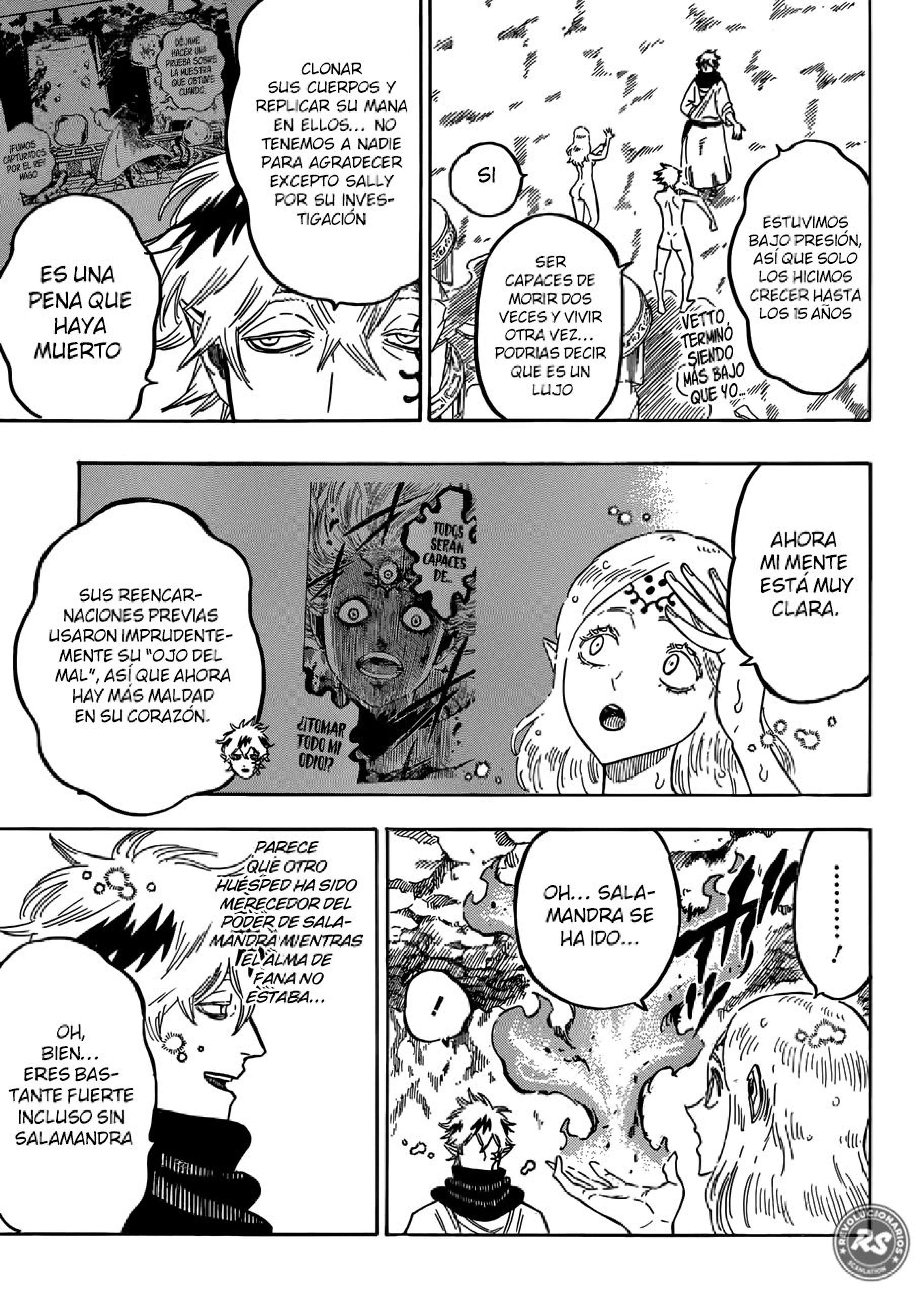 Read black Clover es Manga Online