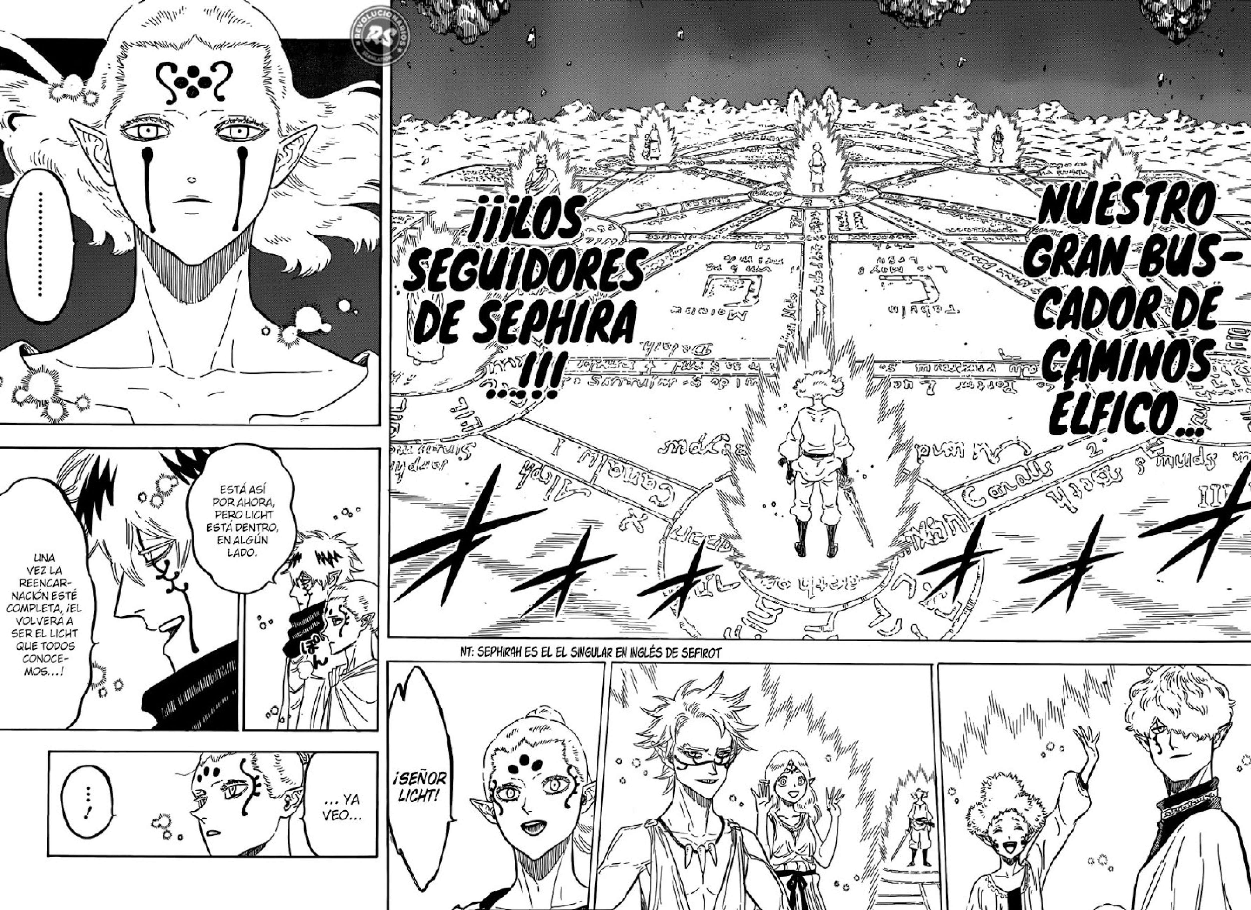 Read black Clover es Manga Online