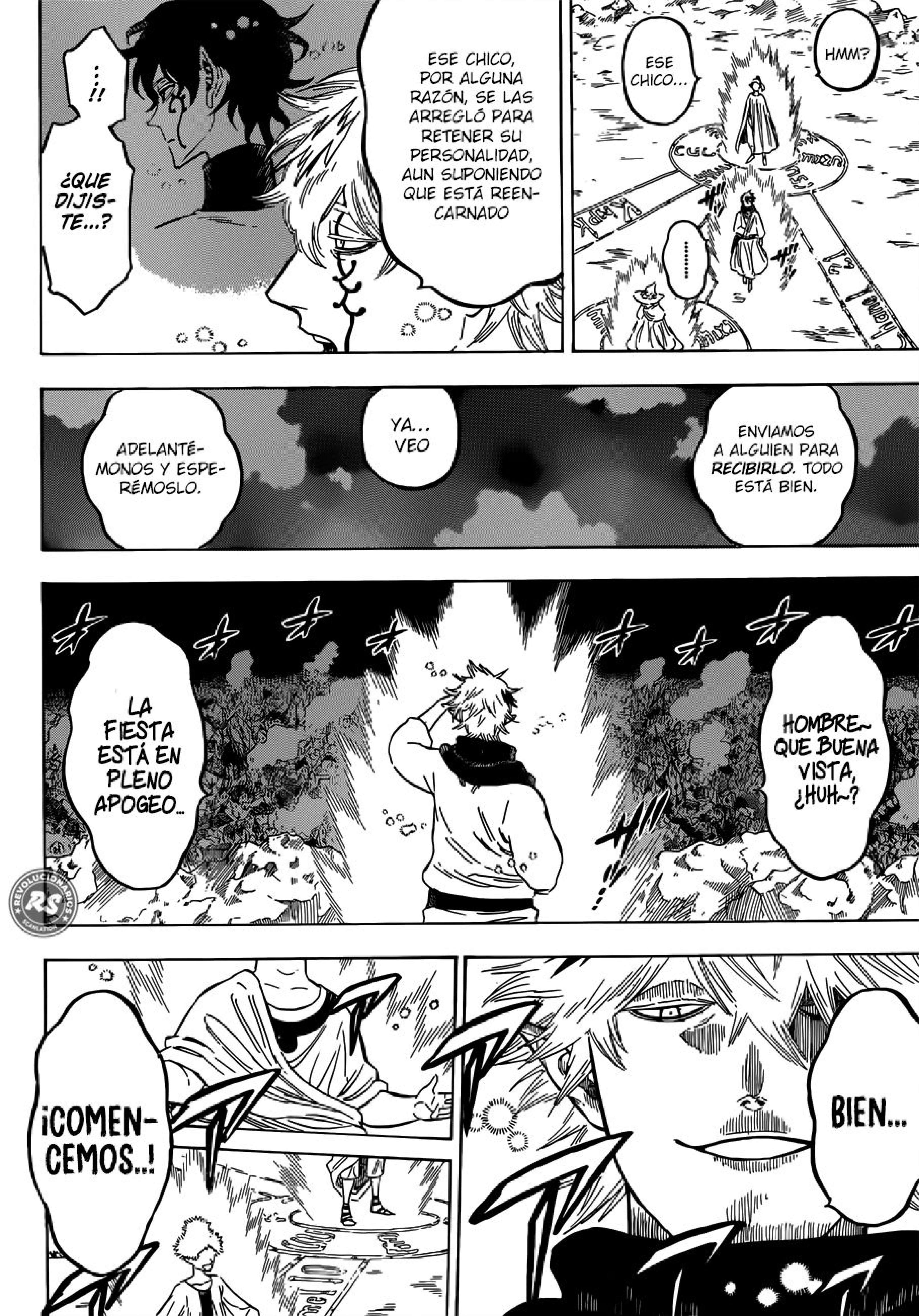 Read black Clover es Manga Online