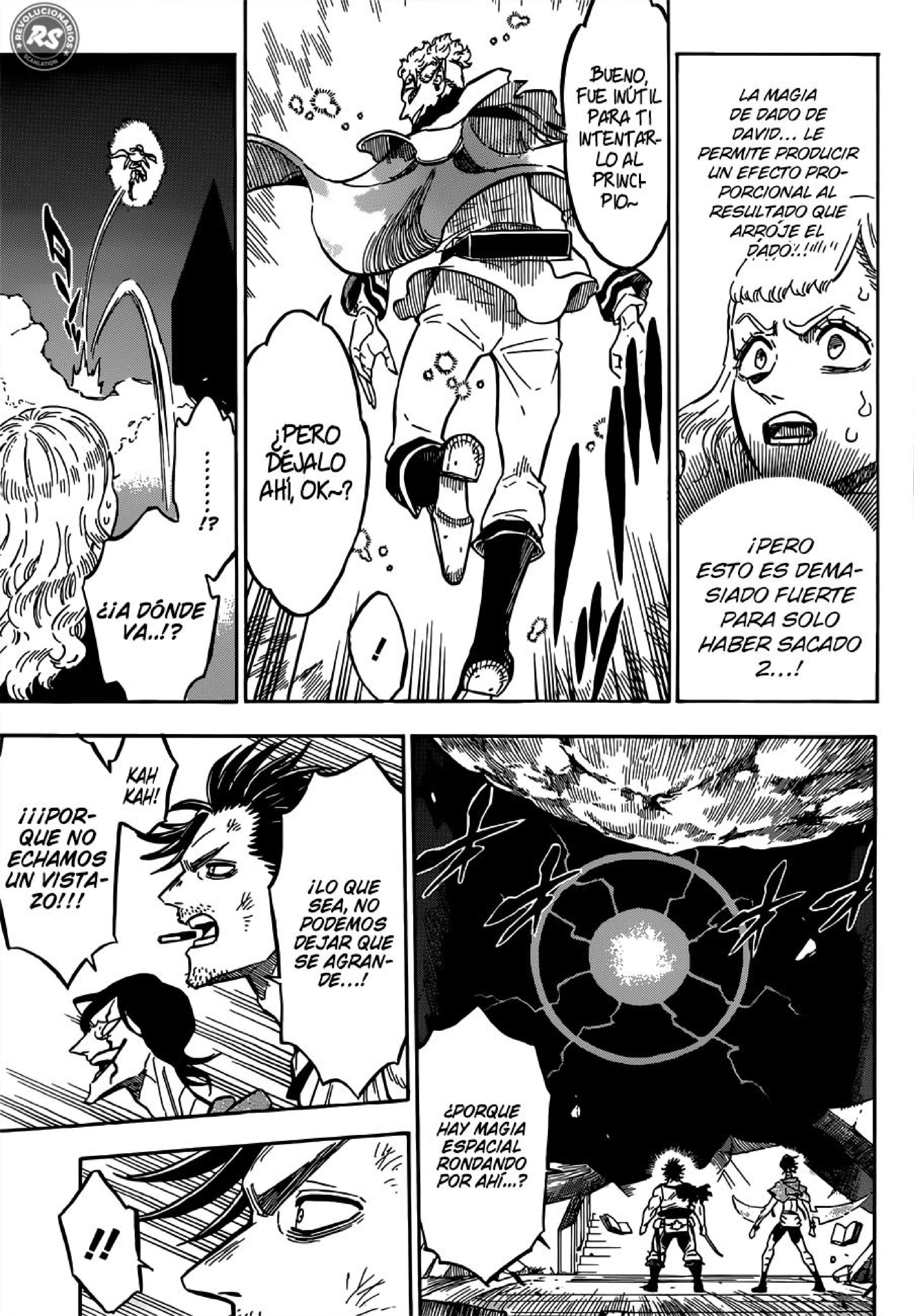 Read black Clover es Manga Online
