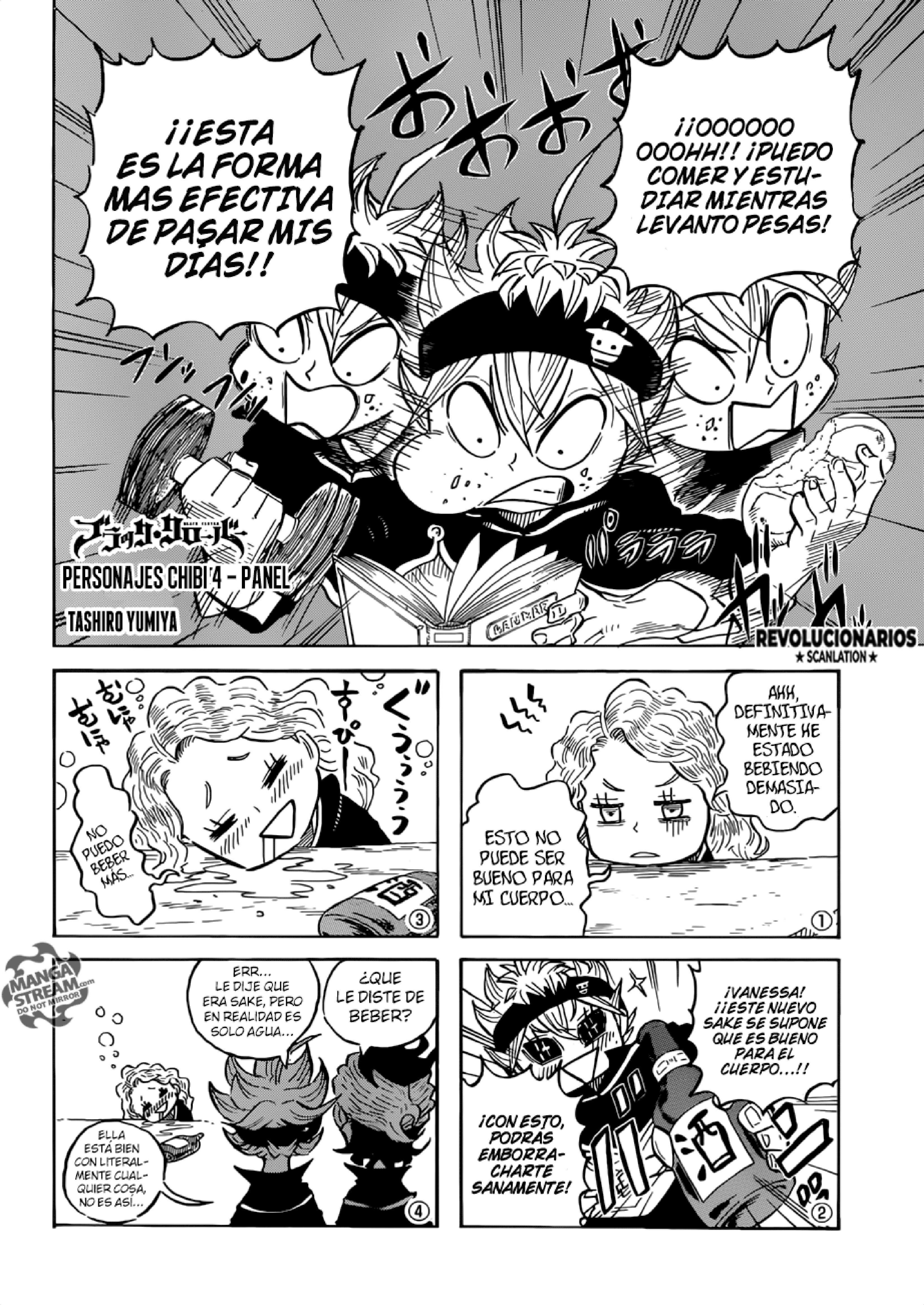 Read black Clover es Manga Online