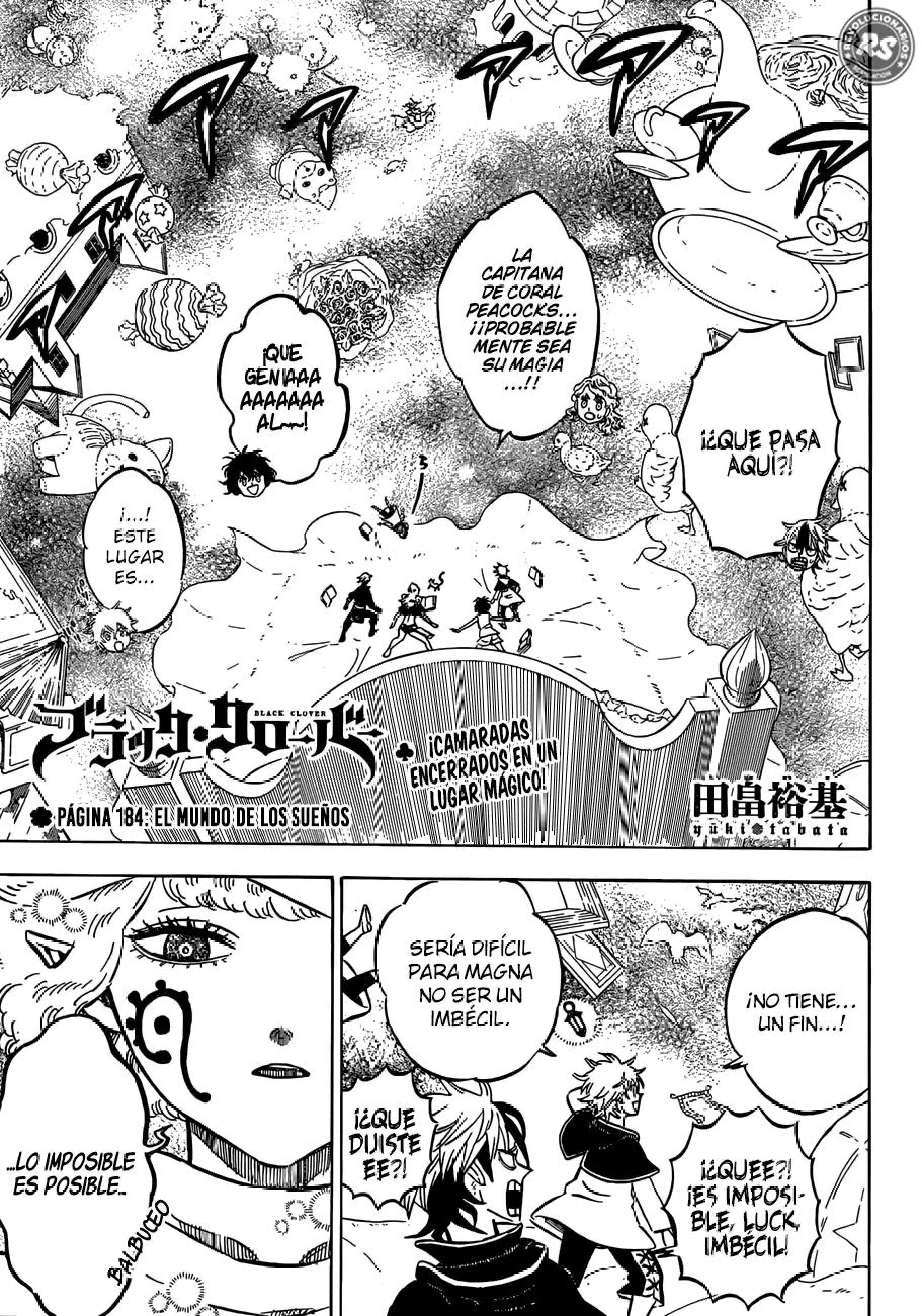 Read black Clover es Manga Online