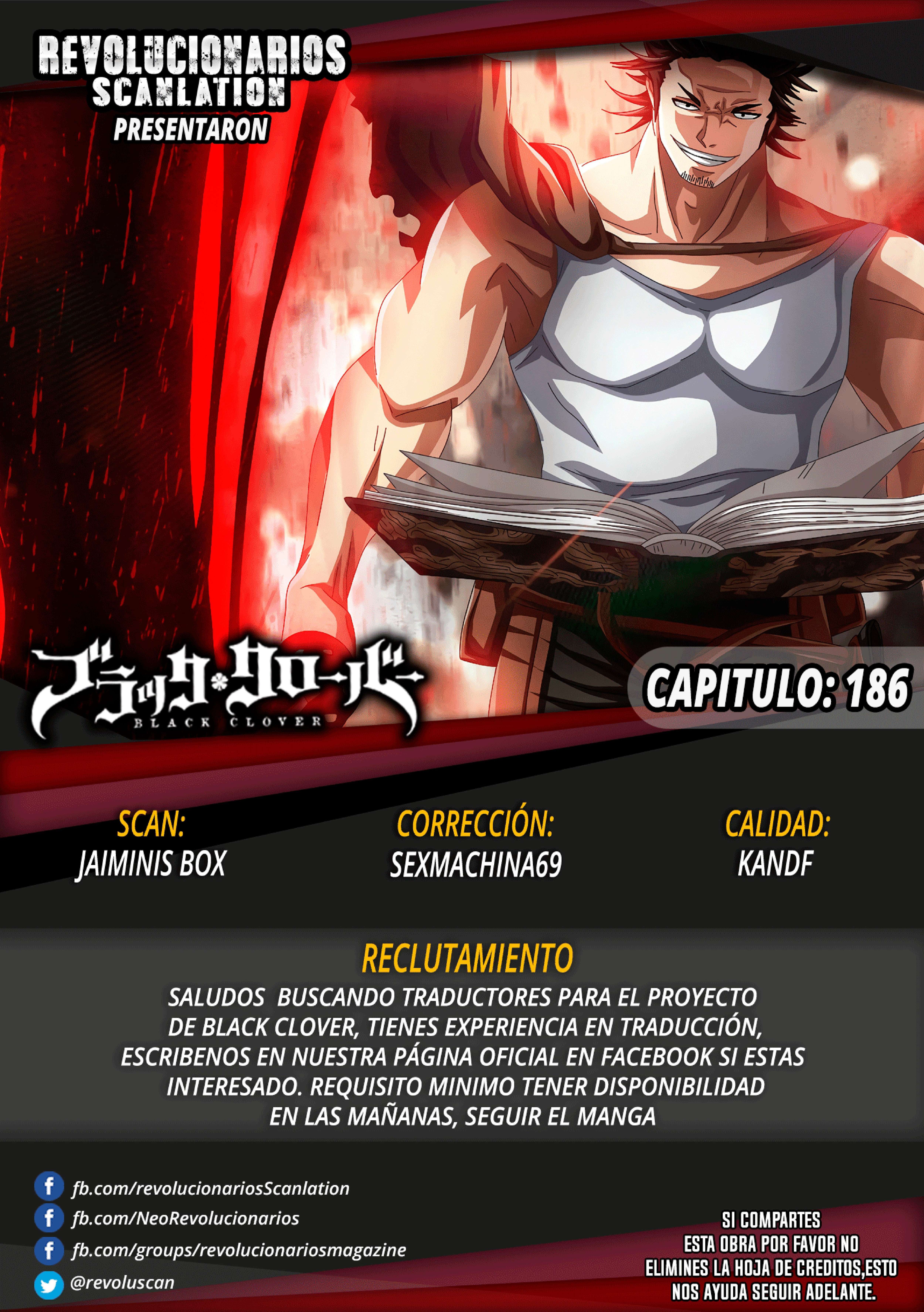 Read black Clover es Manga Online
