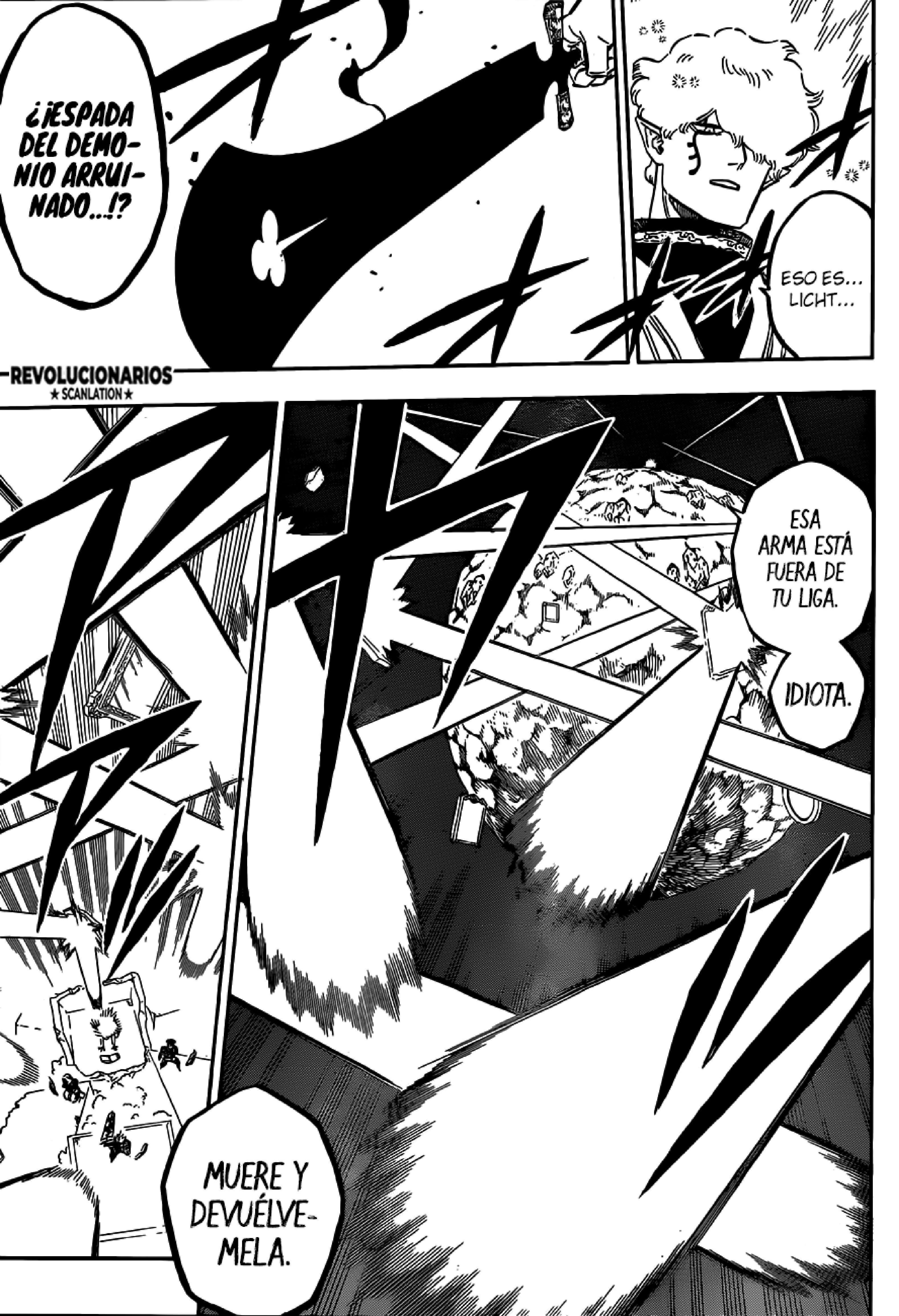 Read black Clover es Manga Online