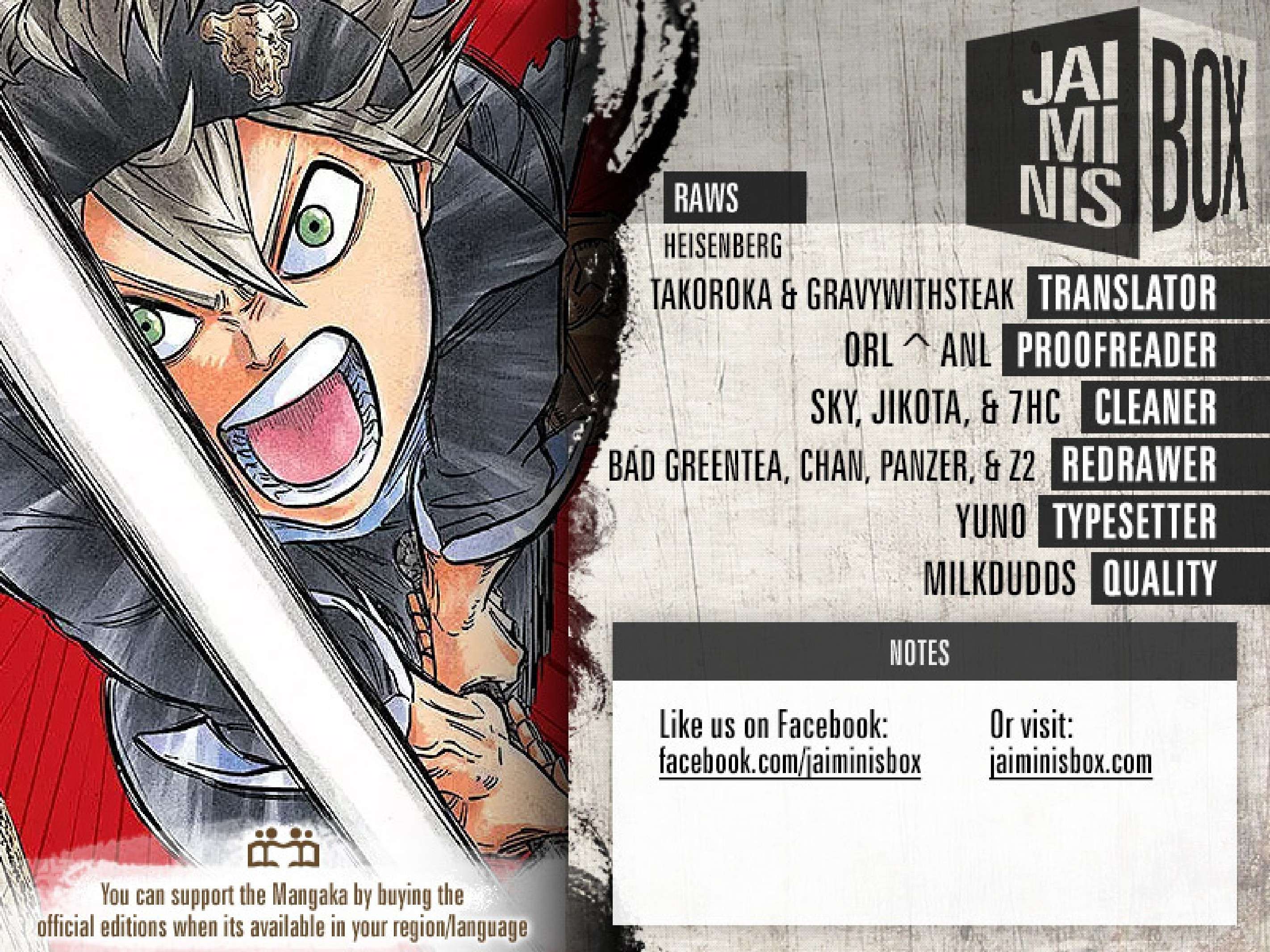 Read black Clover es Manga Online