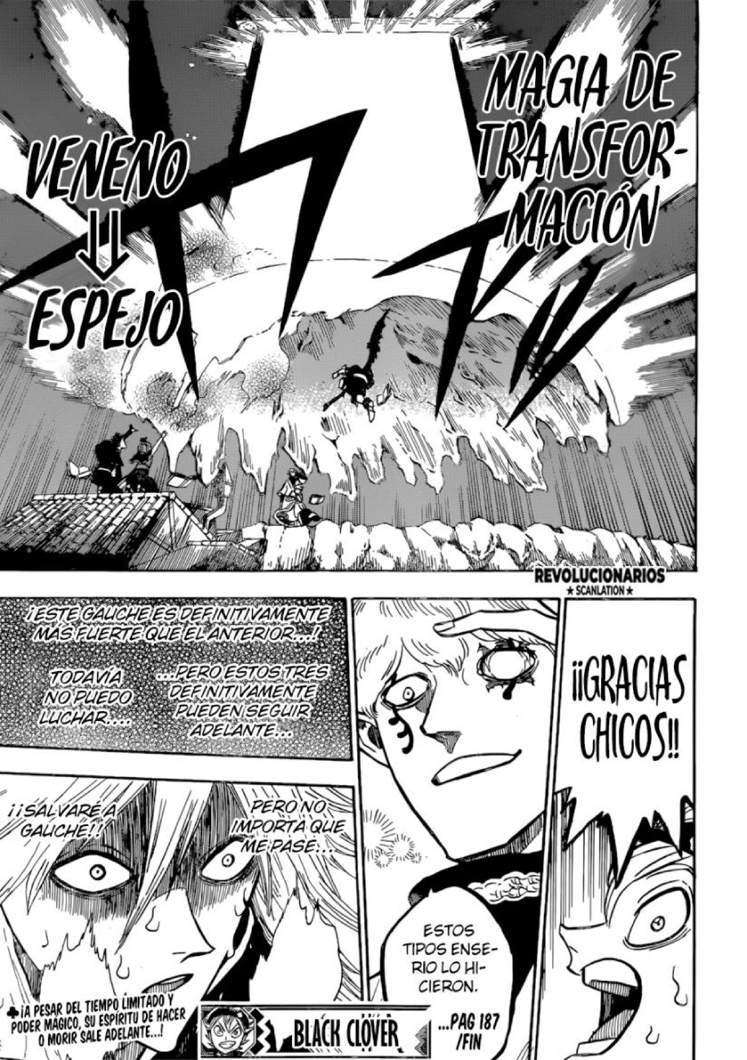 Read black Clover es Manga Online