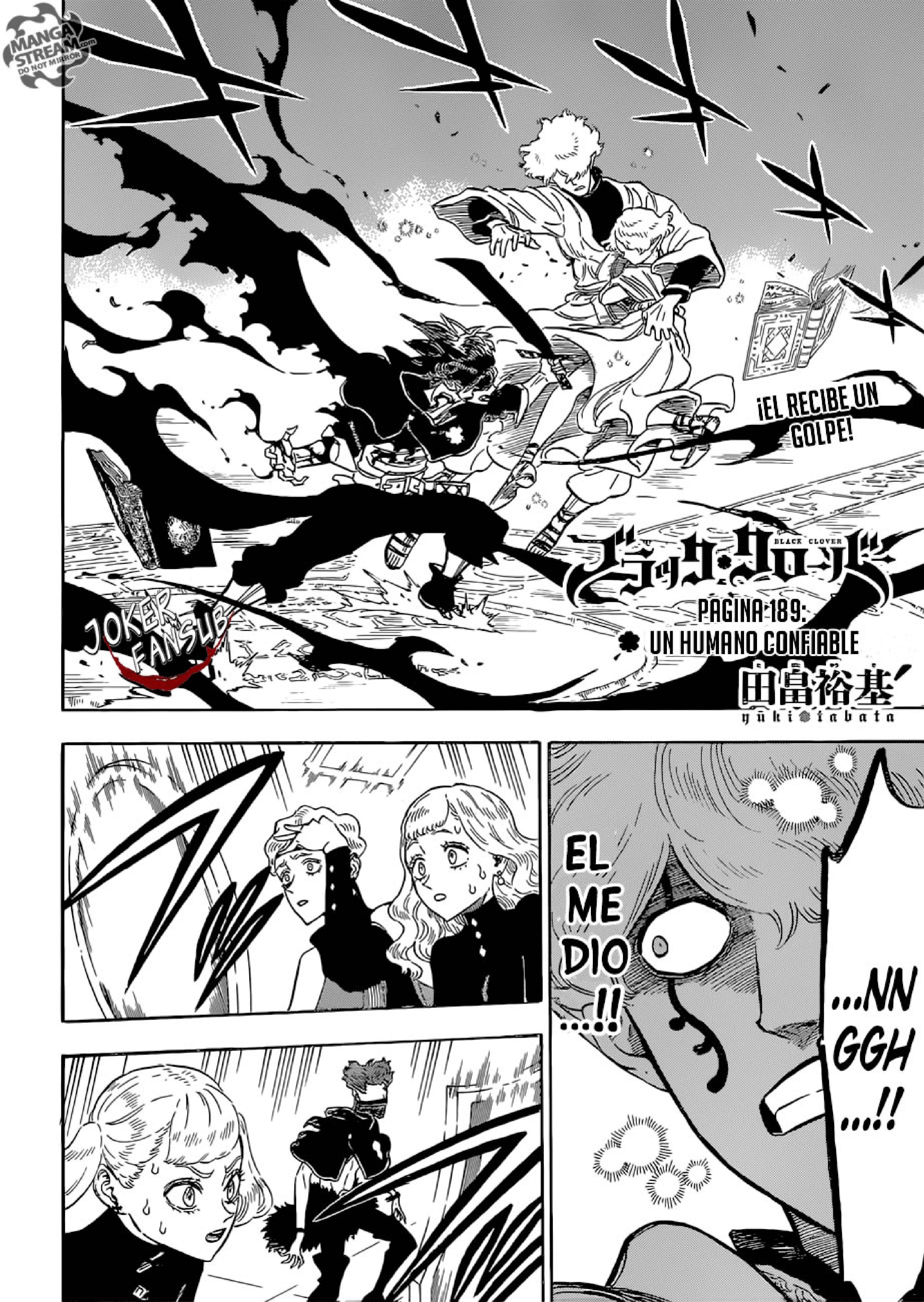 Read black Clover es Manga Online