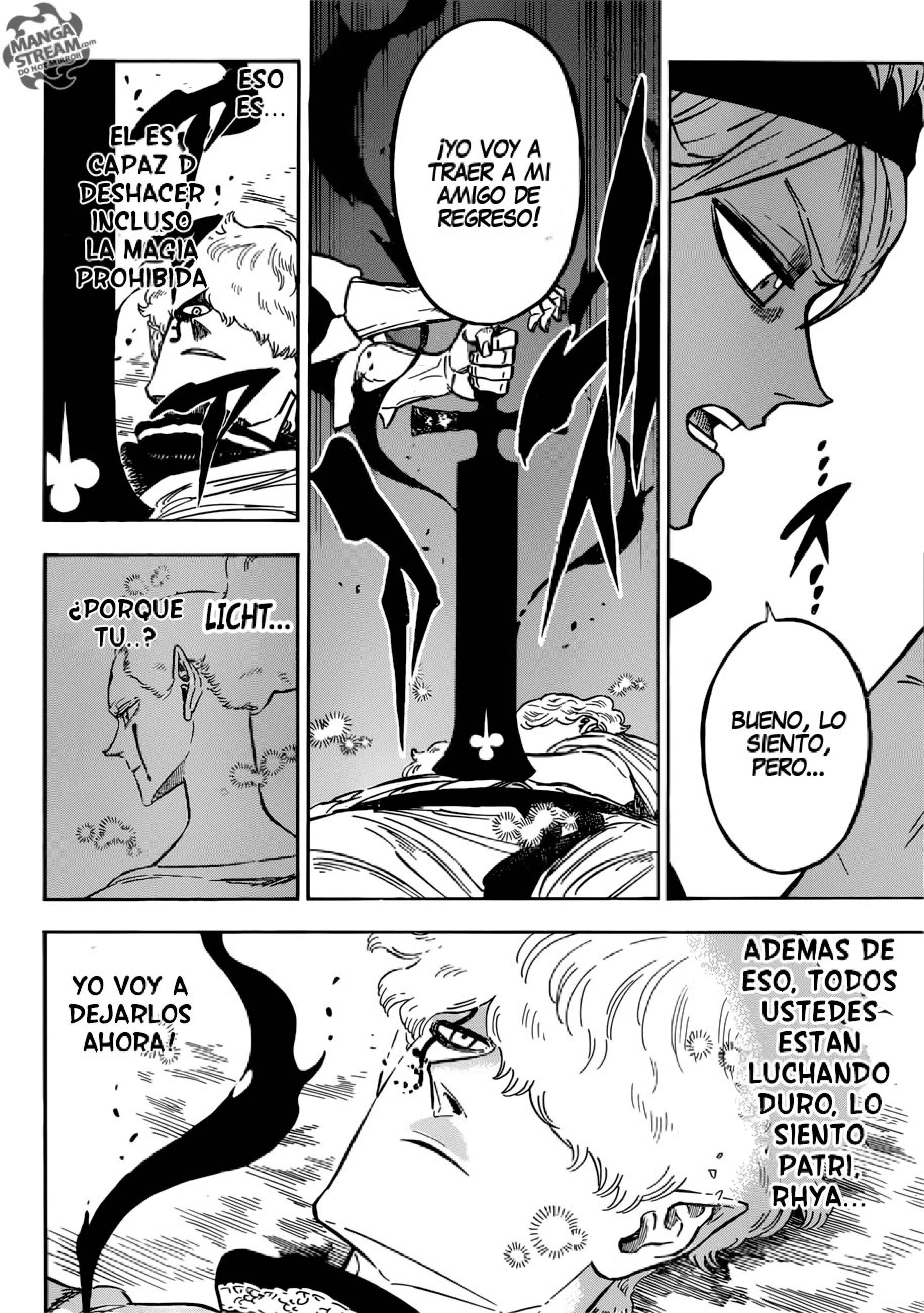 Read black Clover es Manga Online