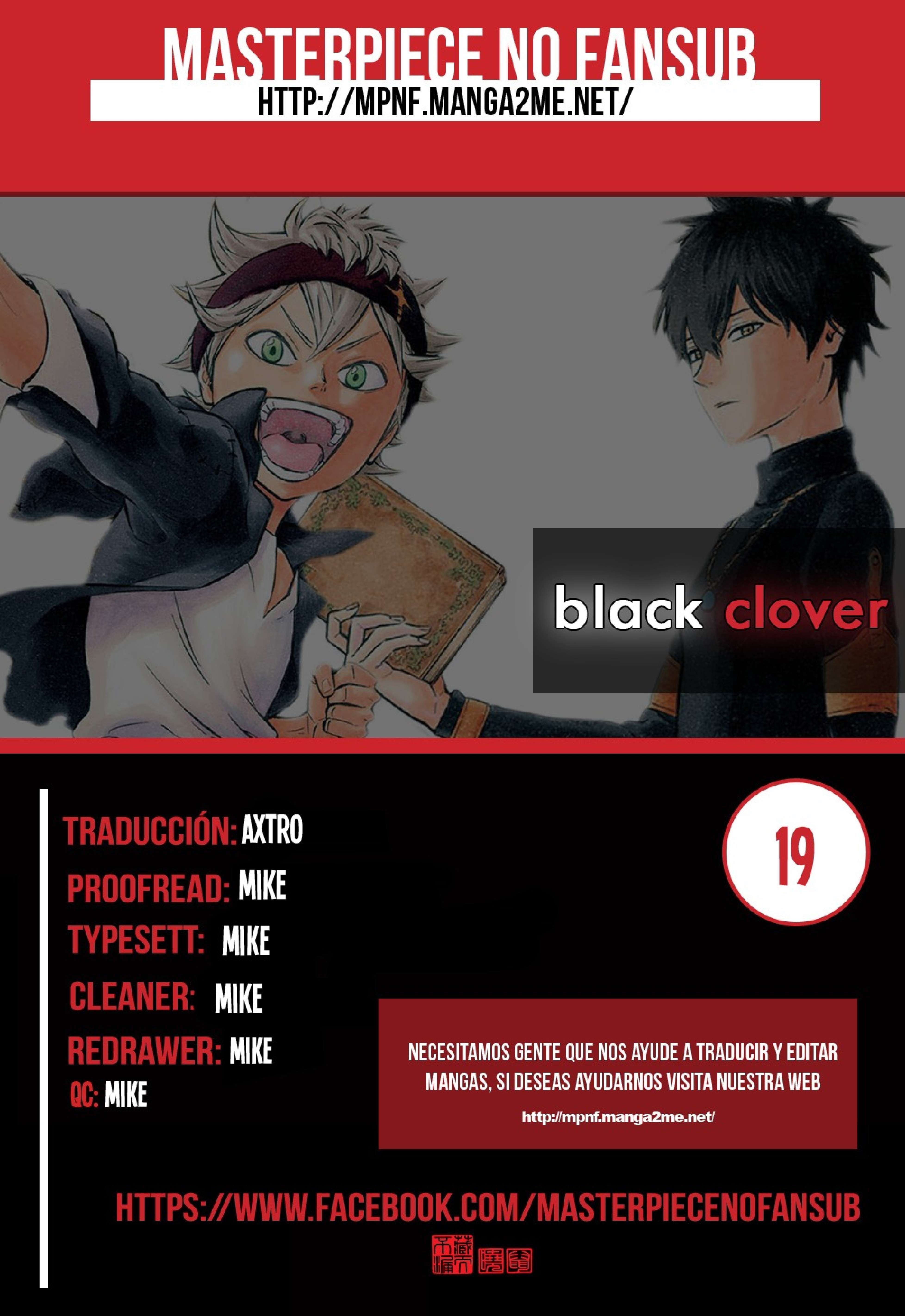 Read black Clover es Manga Online