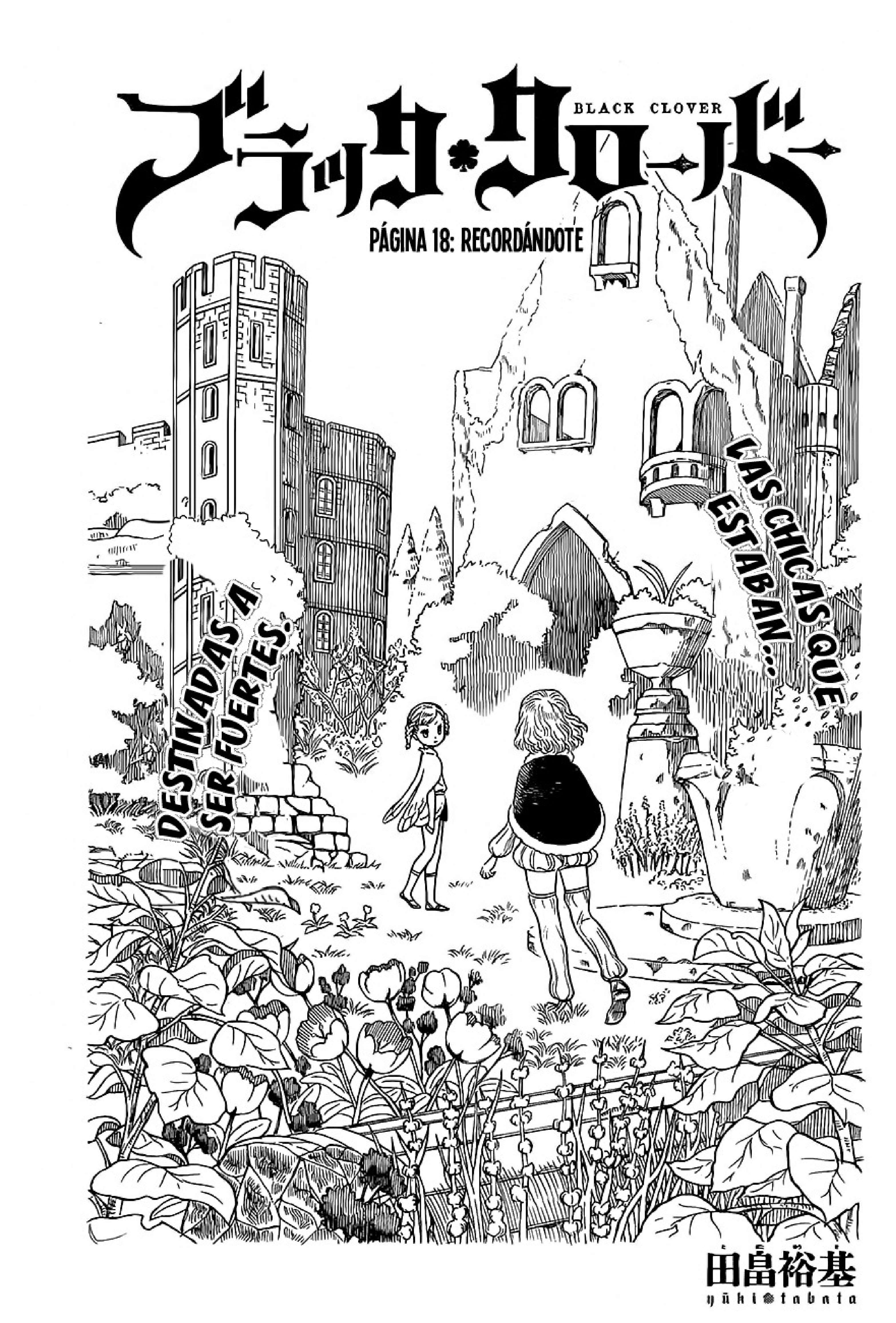 Read black Clover es Manga Online