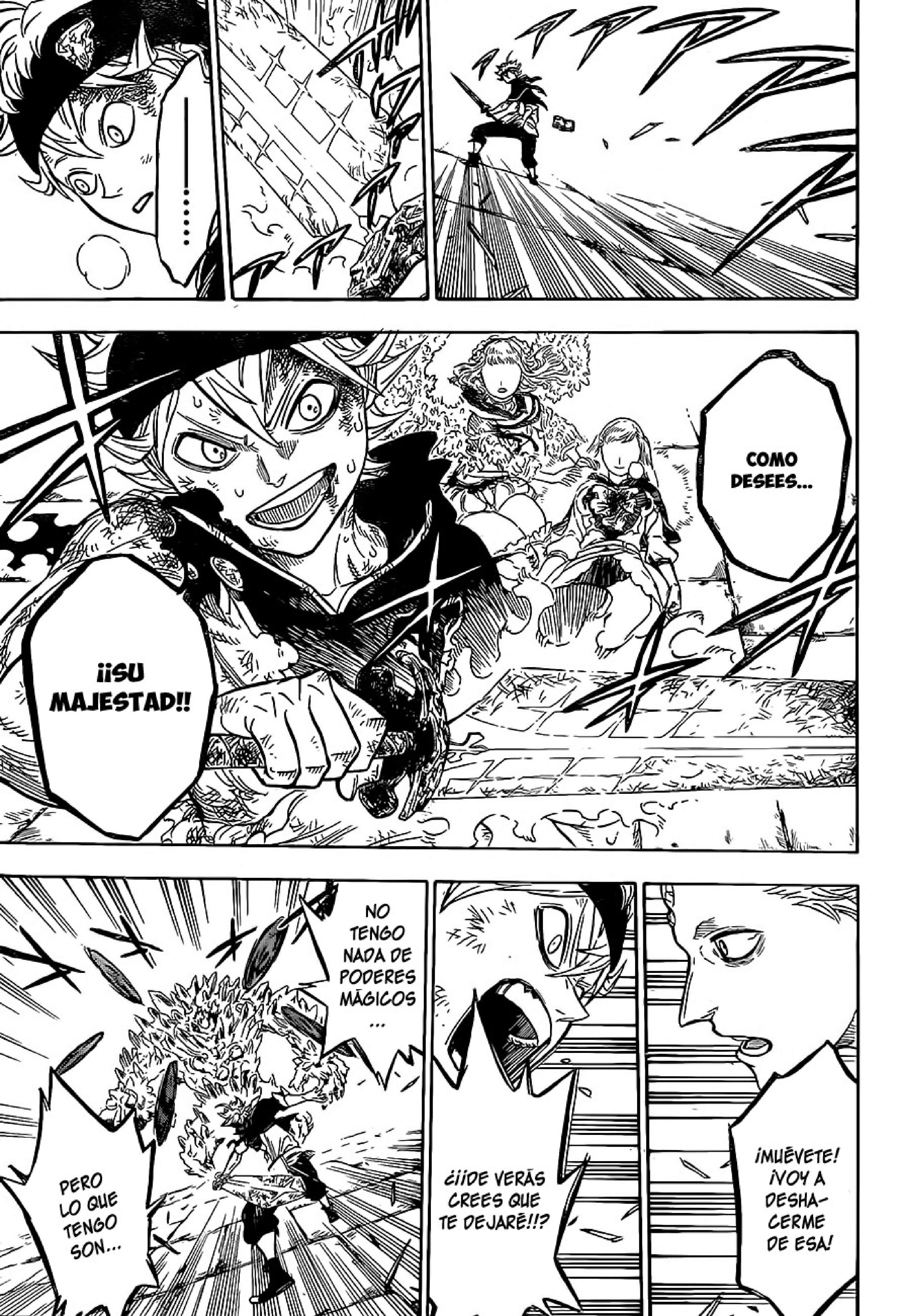 Read black Clover es Manga Online
