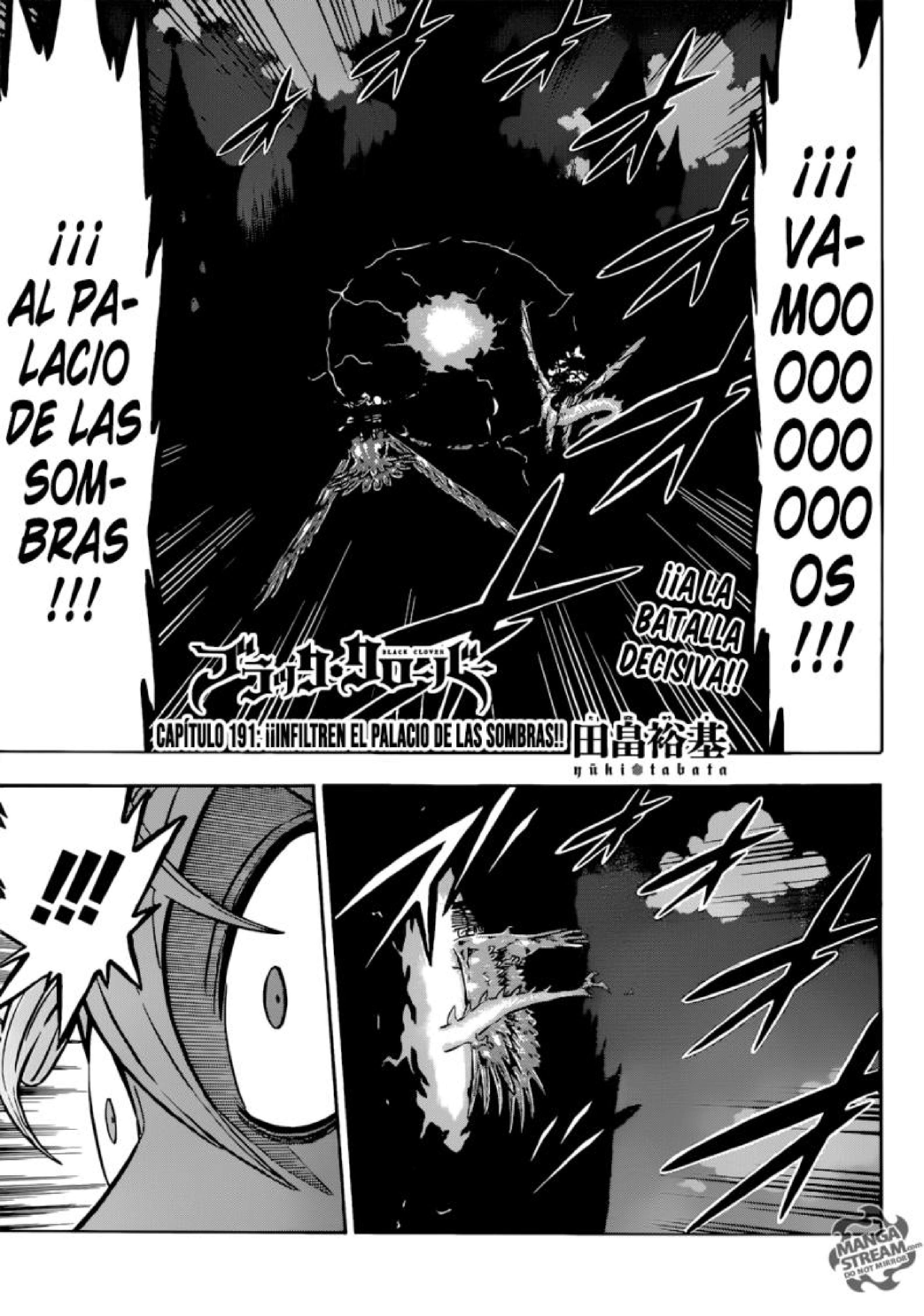 Read black Clover es Manga Online