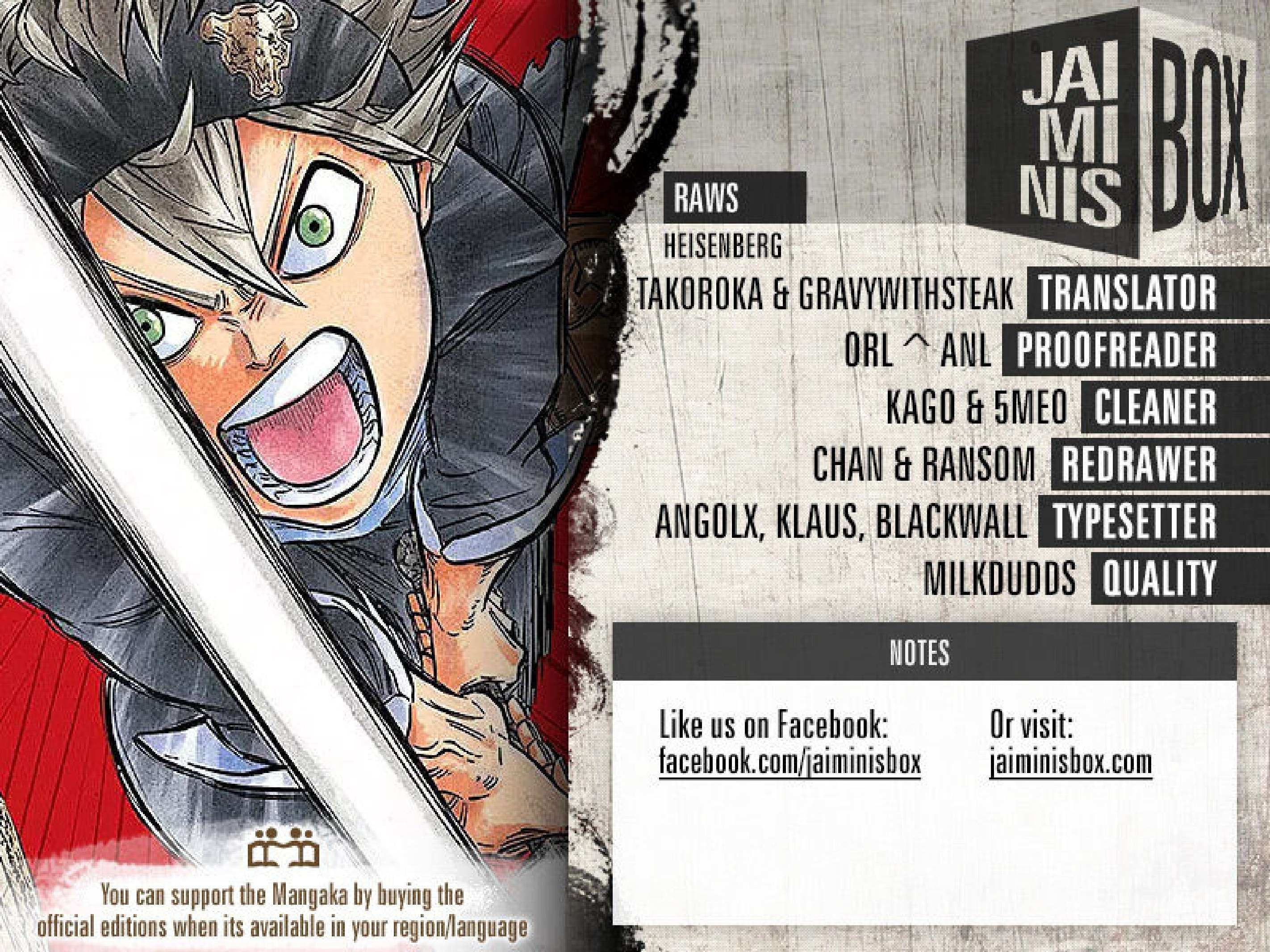 Read black Clover es Manga Online