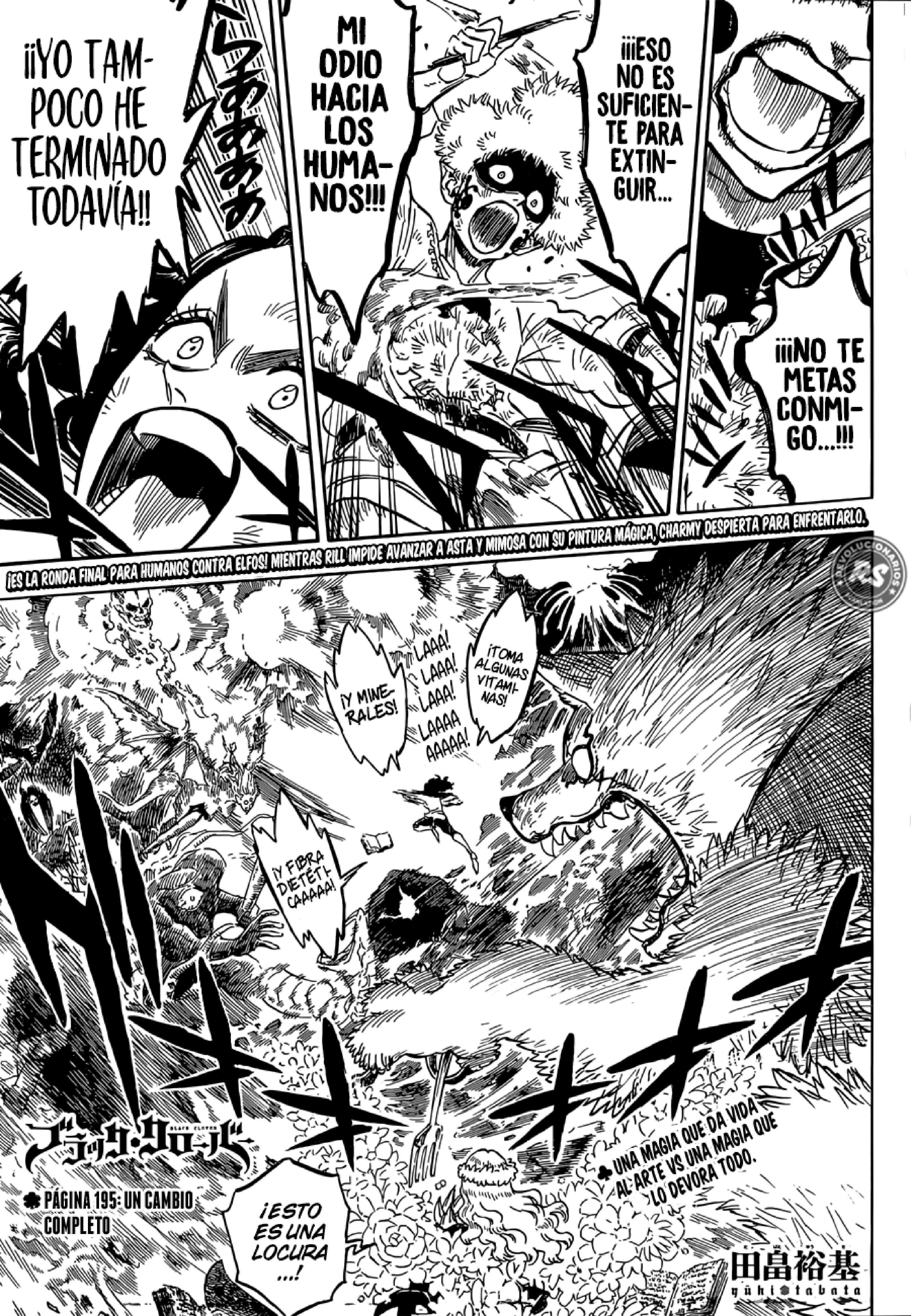 Read black Clover es Manga Online