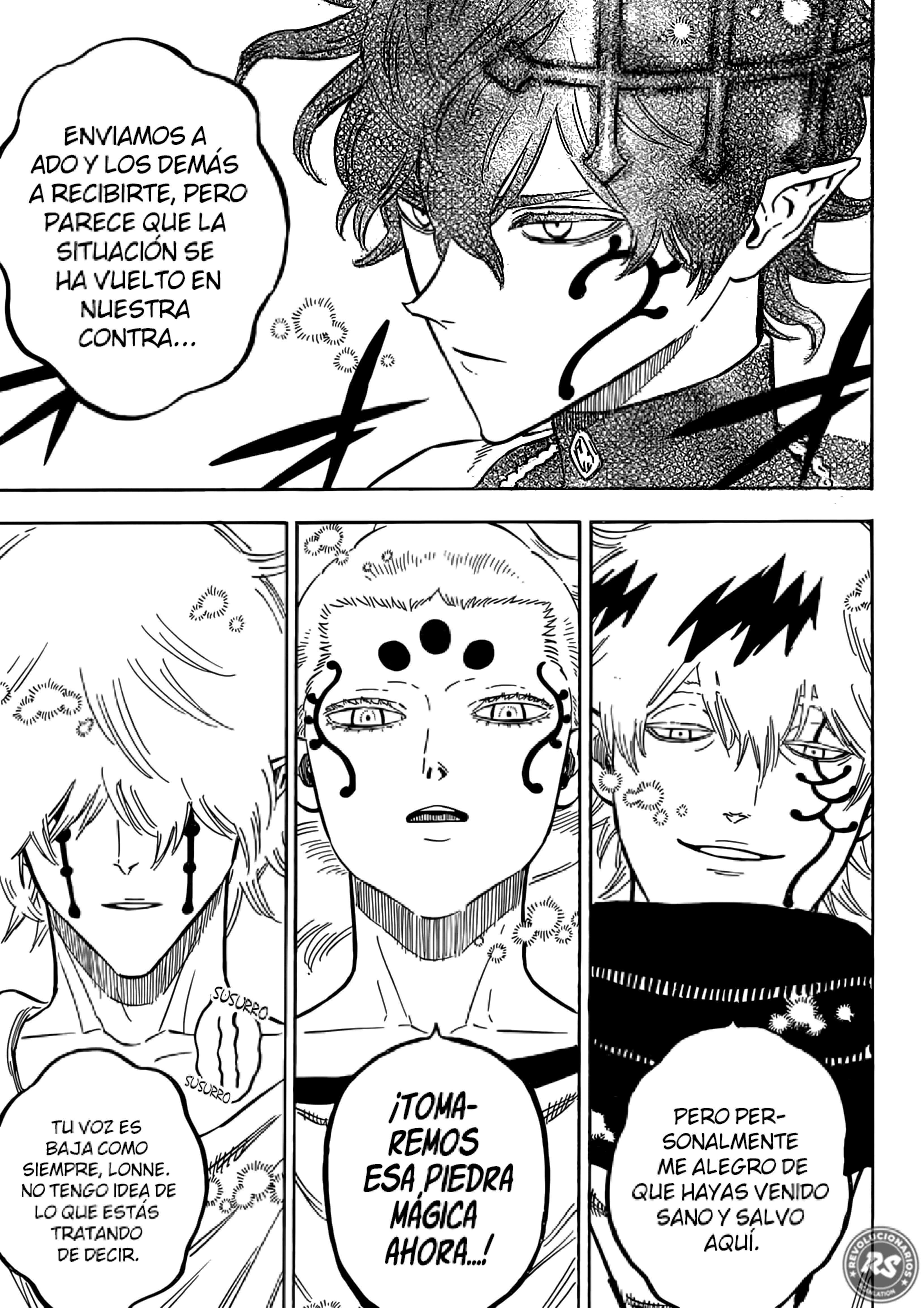 Read black Clover es Manga Online