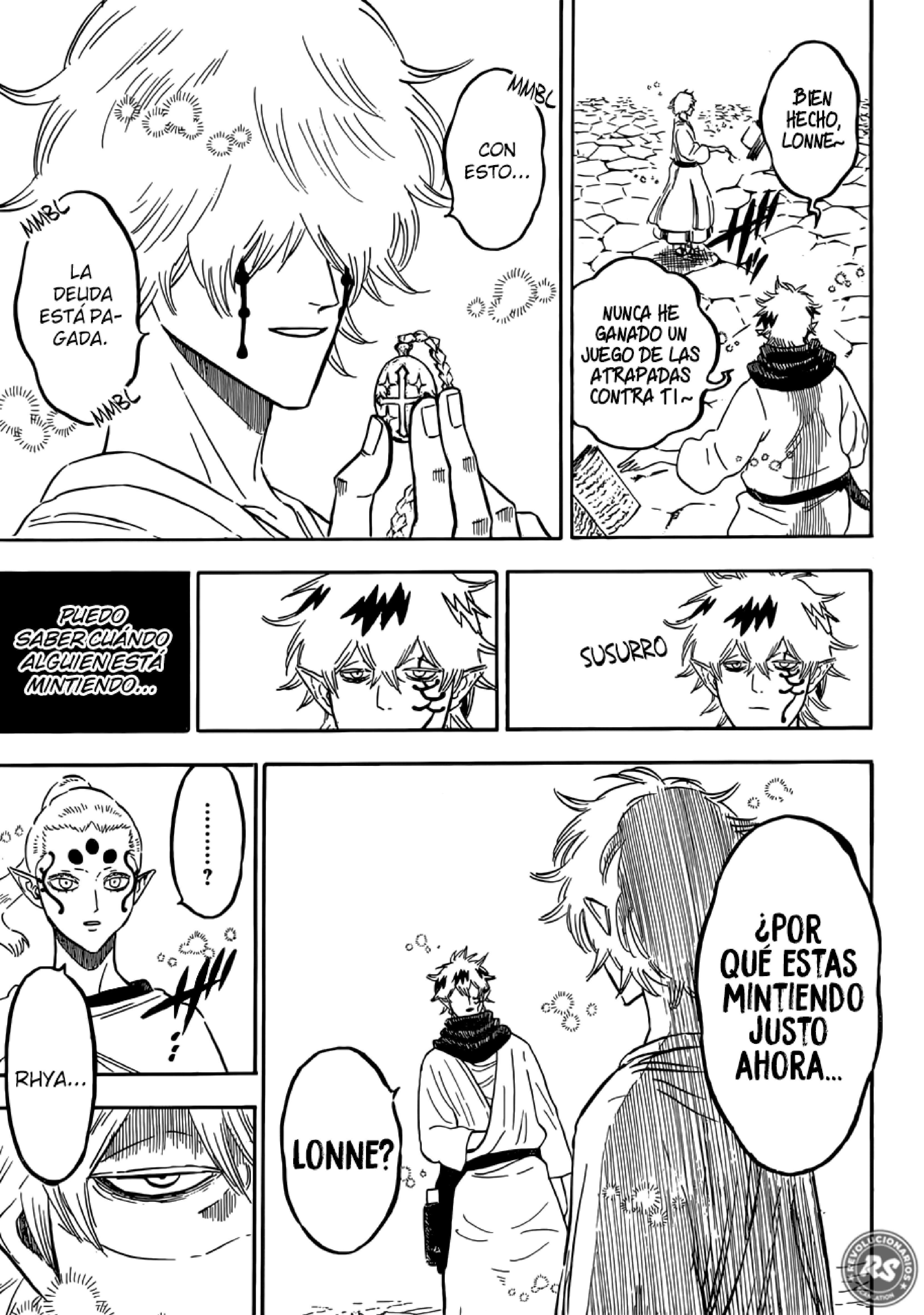 Read black Clover es Manga Online