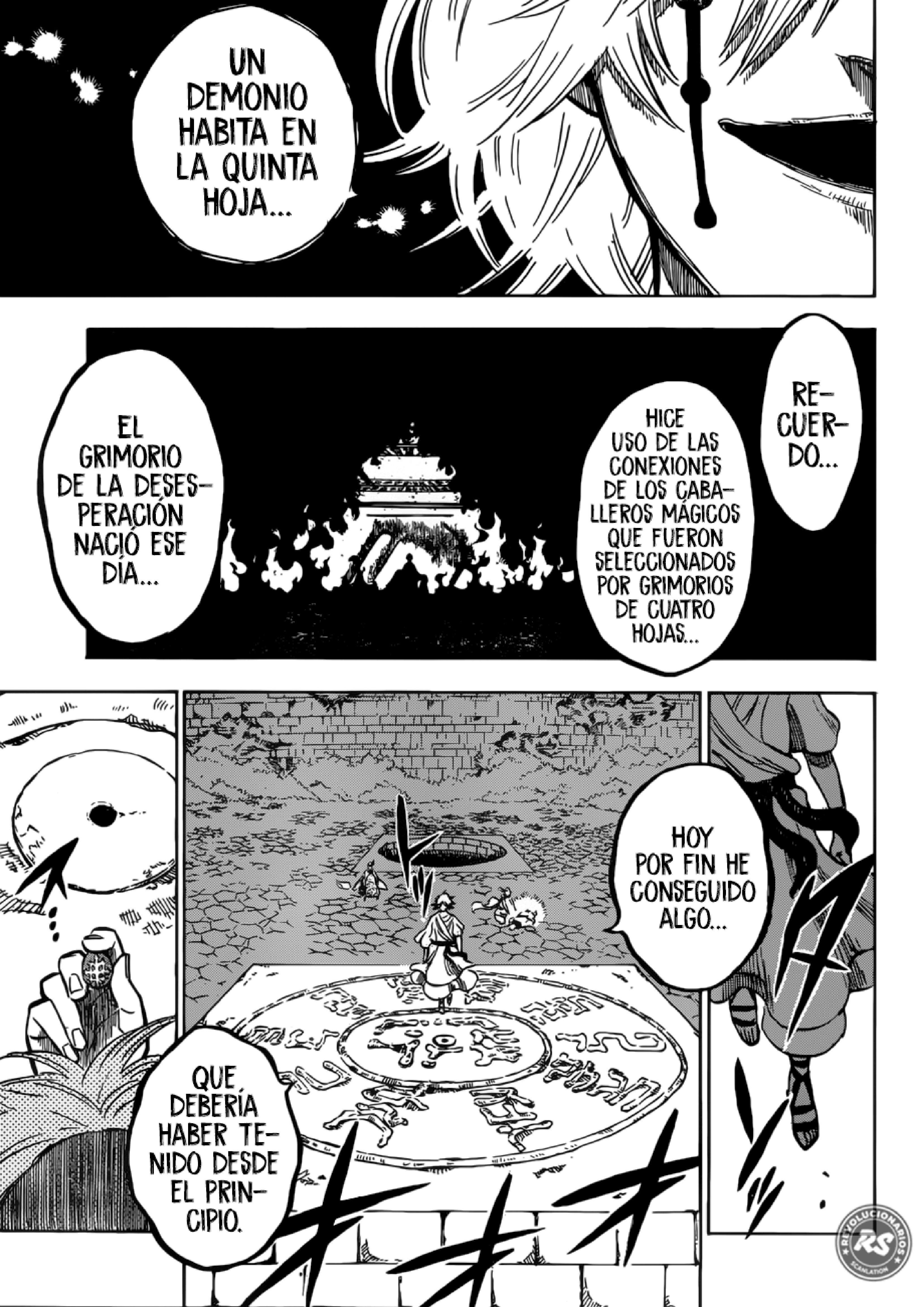 Read black Clover es Manga Online